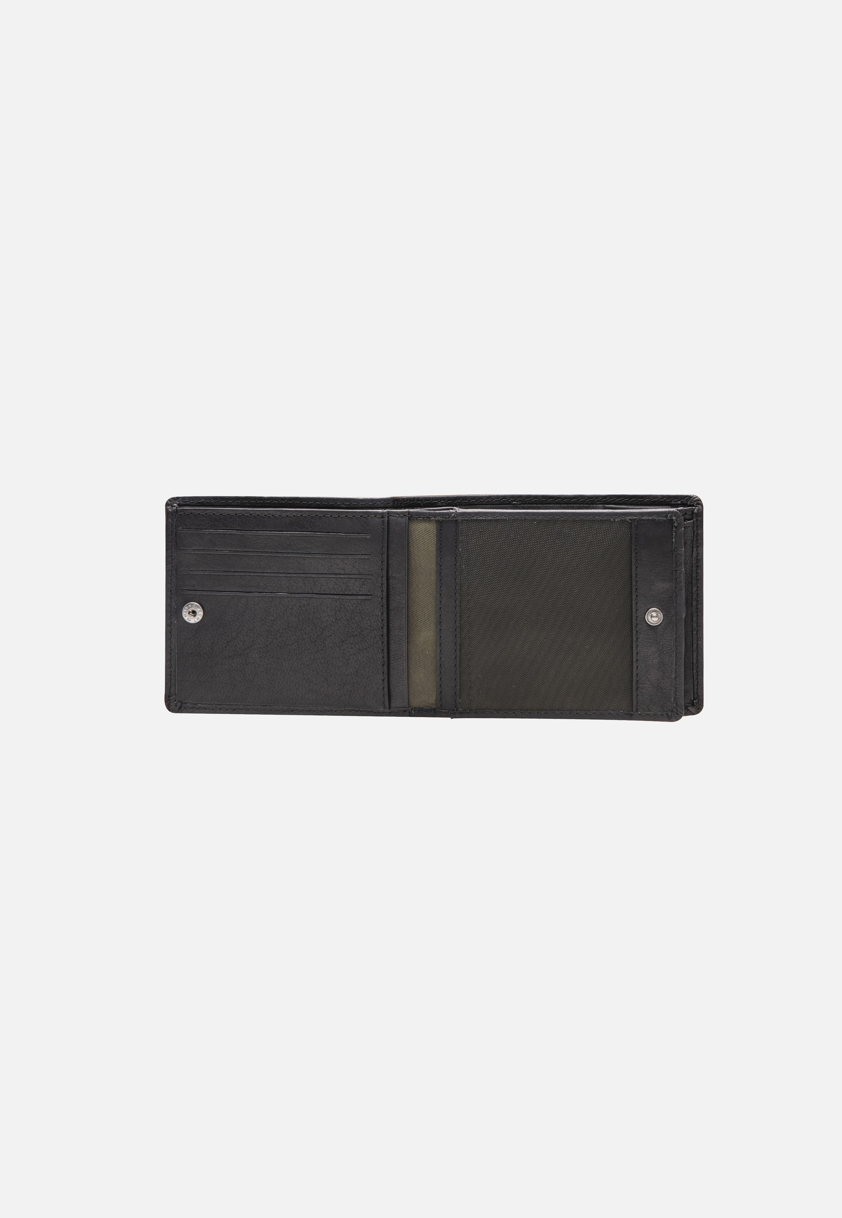 Strellson Blackwall BillFold H8 Black Portemonnaie