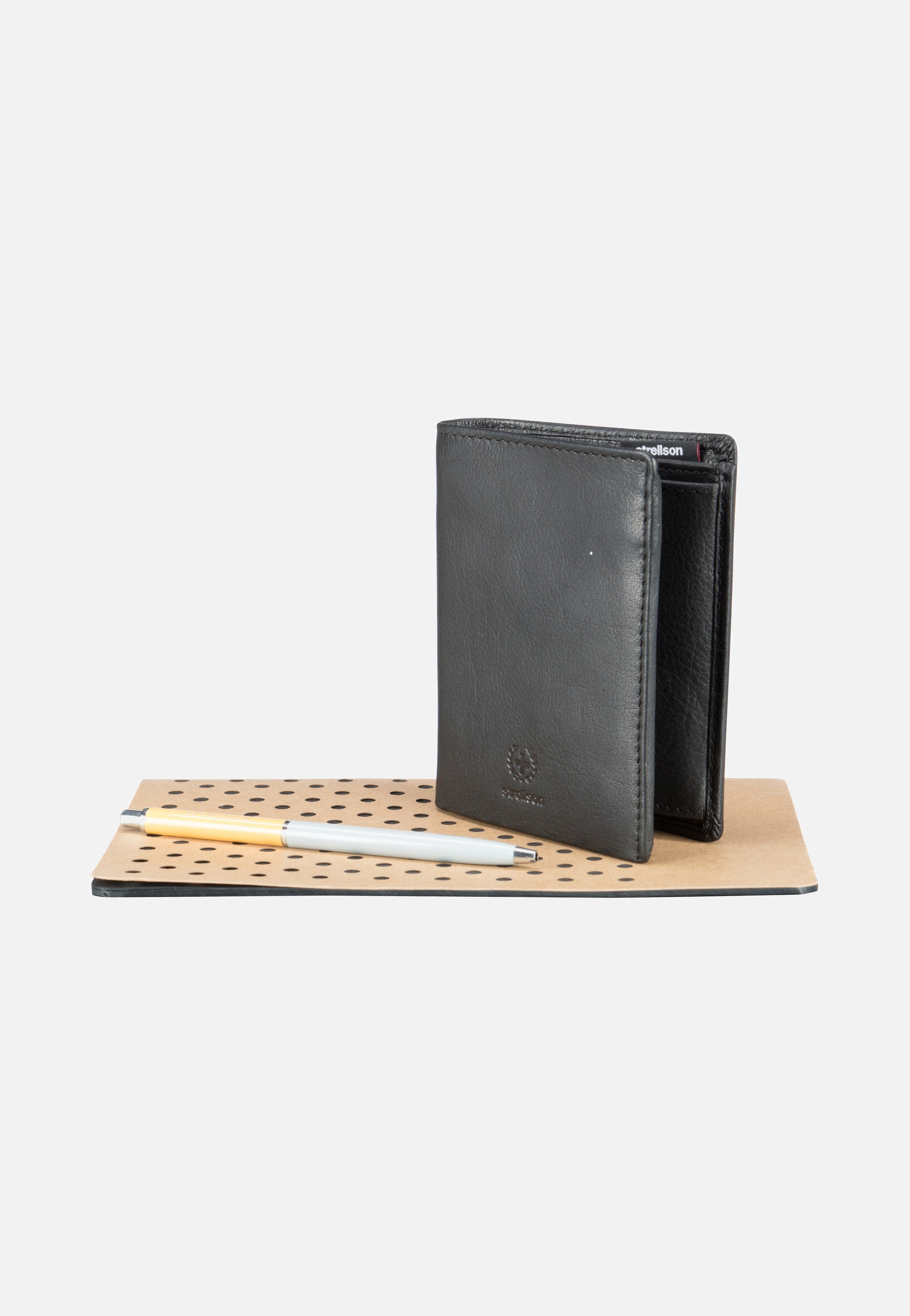 Strellson Blackwall BillFold V8 Black Portemonnaie