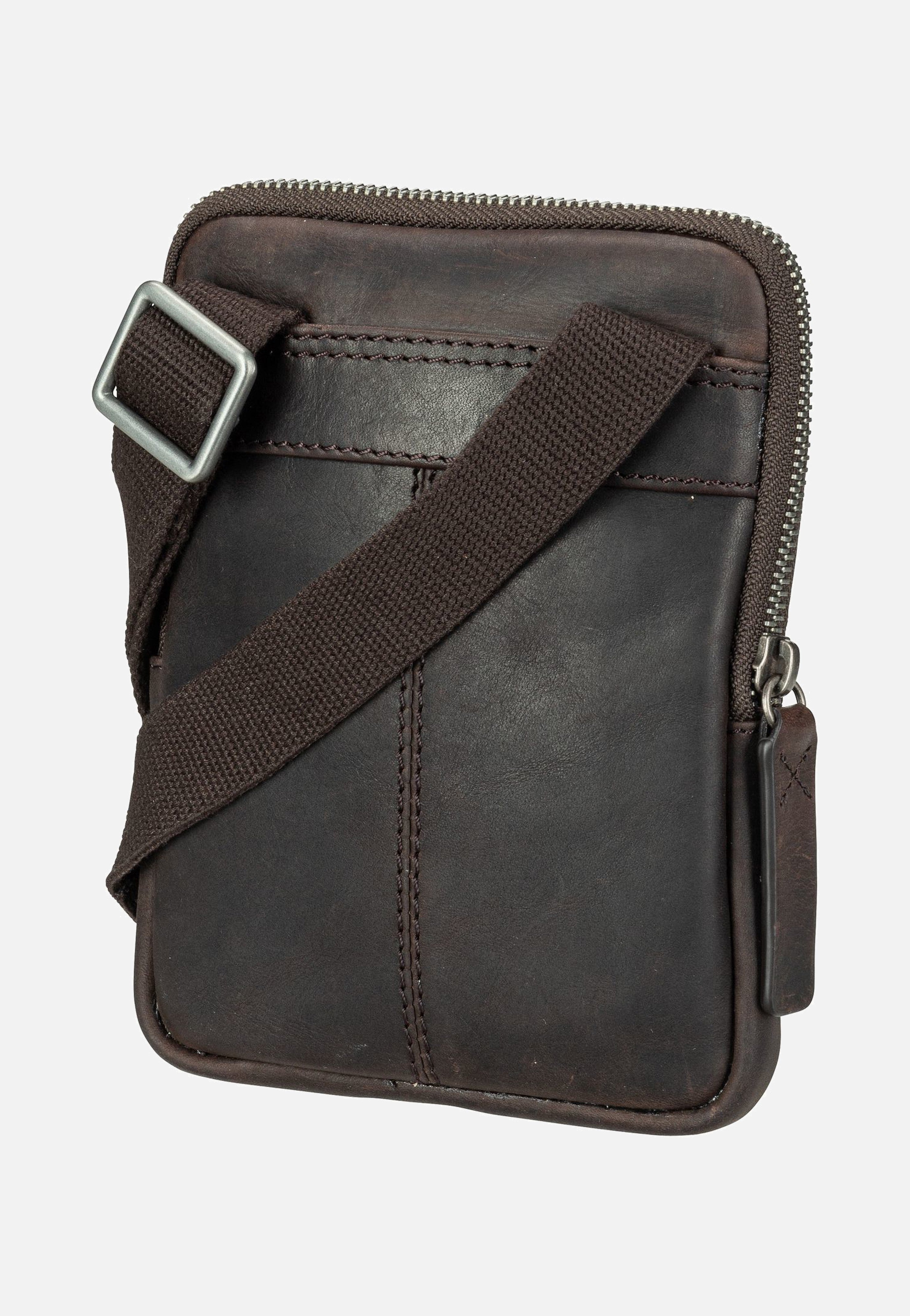 Strellson Brick Lane Brian XSVZ 1 Dark Brown Umhängetasche