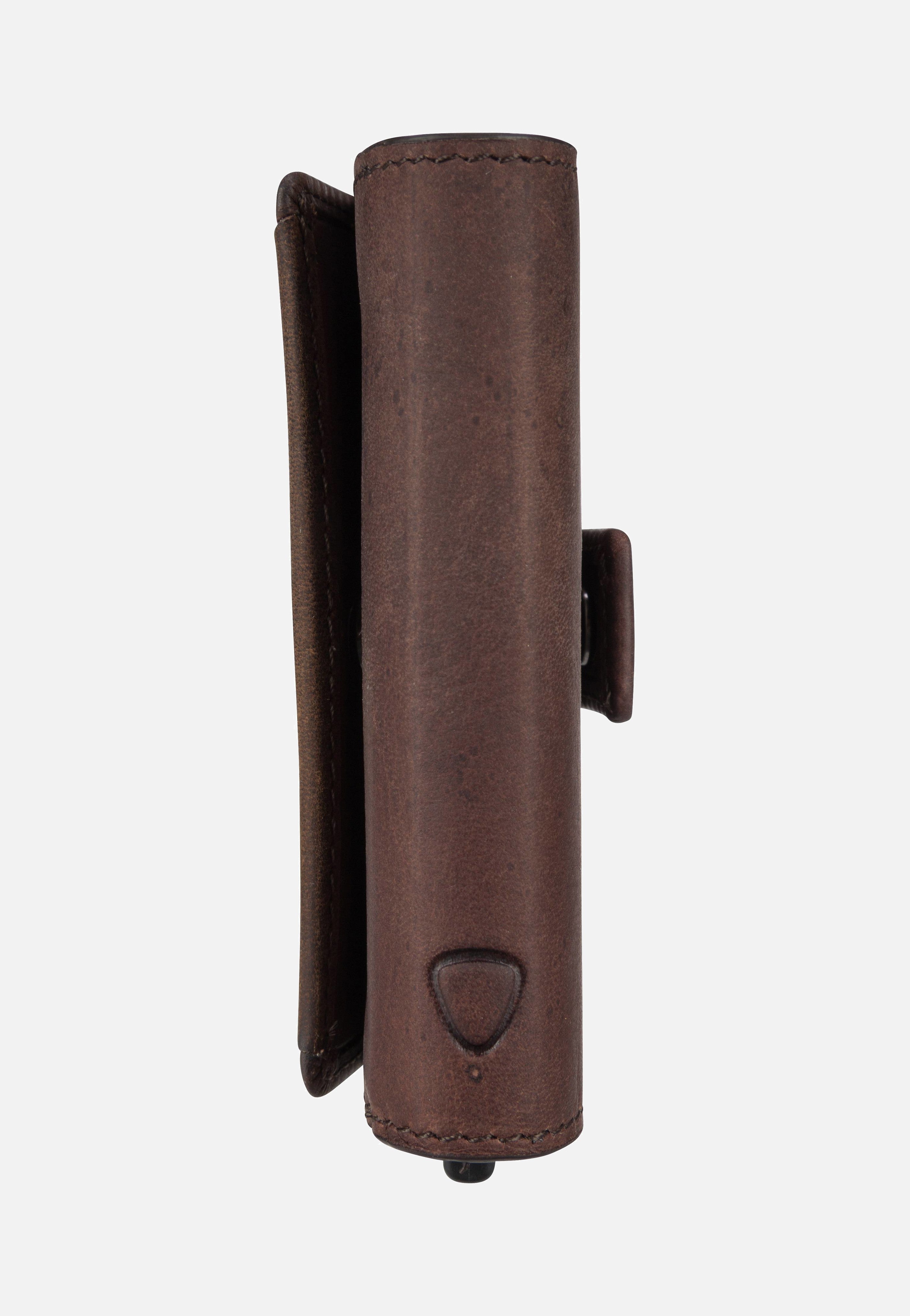 Strellson Camden C Three E-Cage SV8F Dark Brown Card Holder