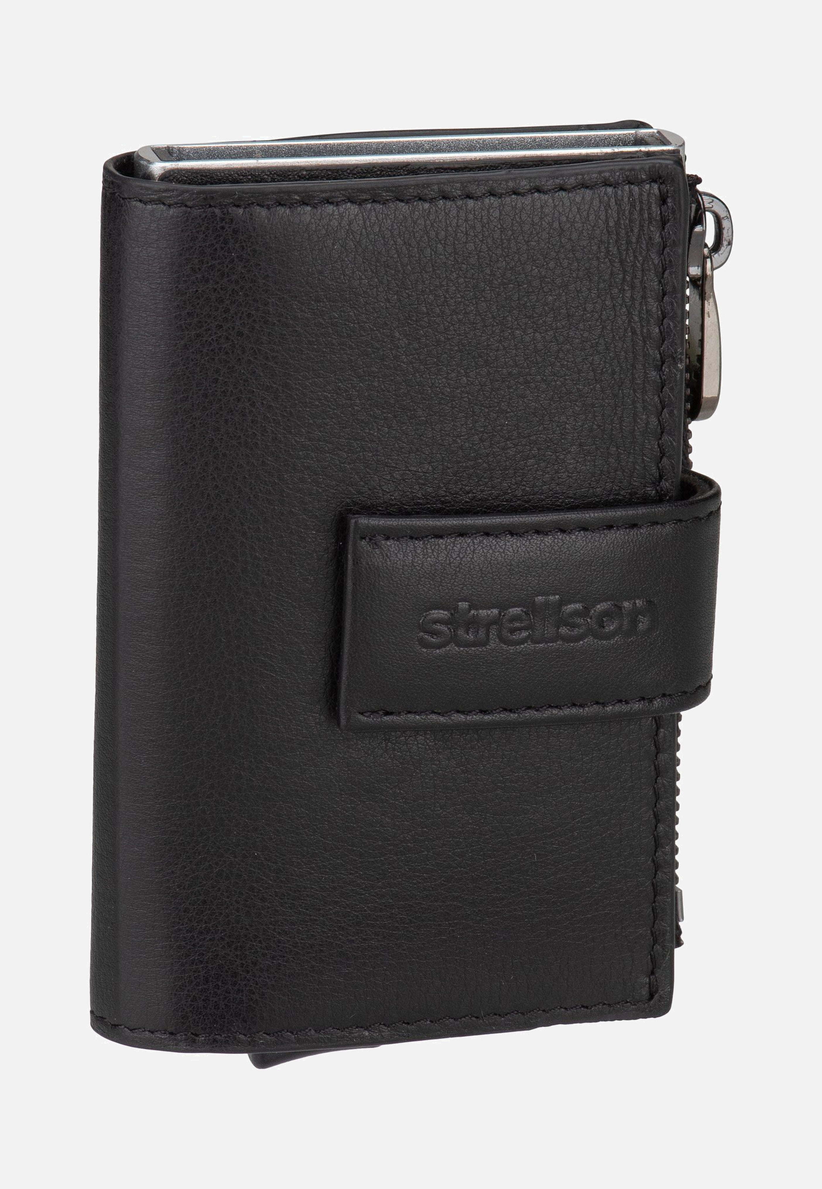 Strellson Carter C Four E-Cage SV8 Black Portemonnaie