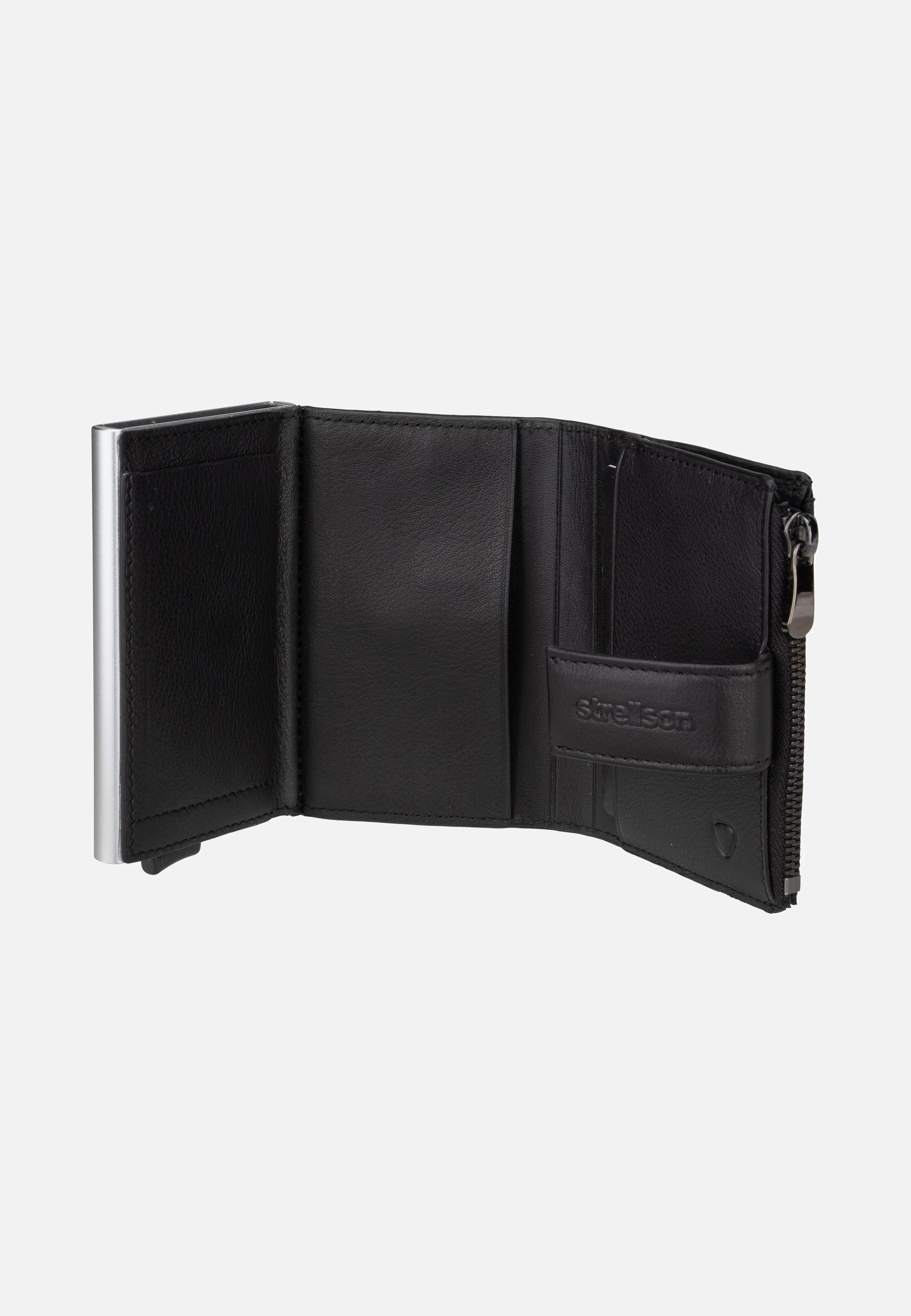 Strellson Carter C Four E-Cage SV8 Black Portemonnaie