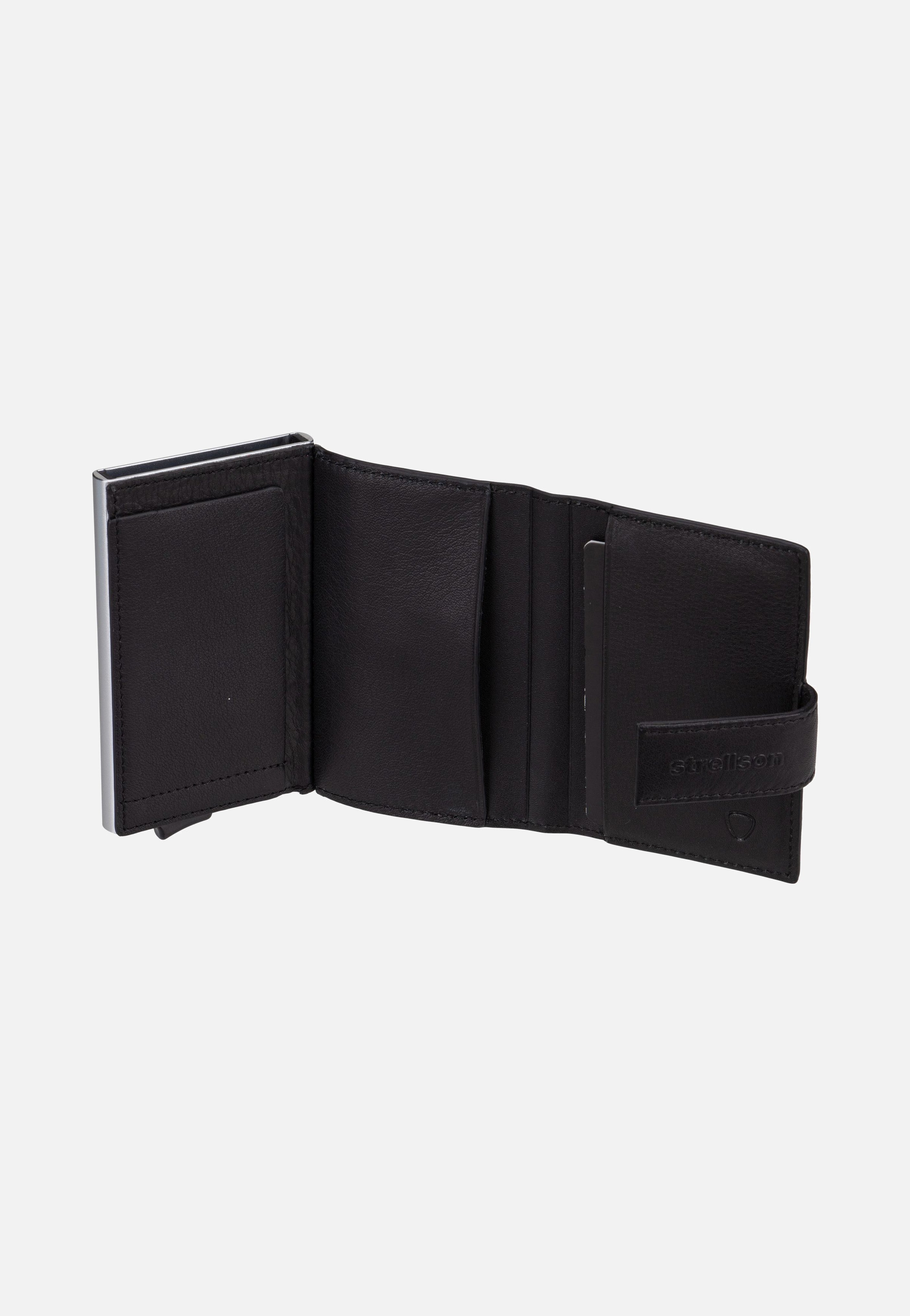 Strellson Carter C Two E-Cage SV8 Black Portemonnaie
