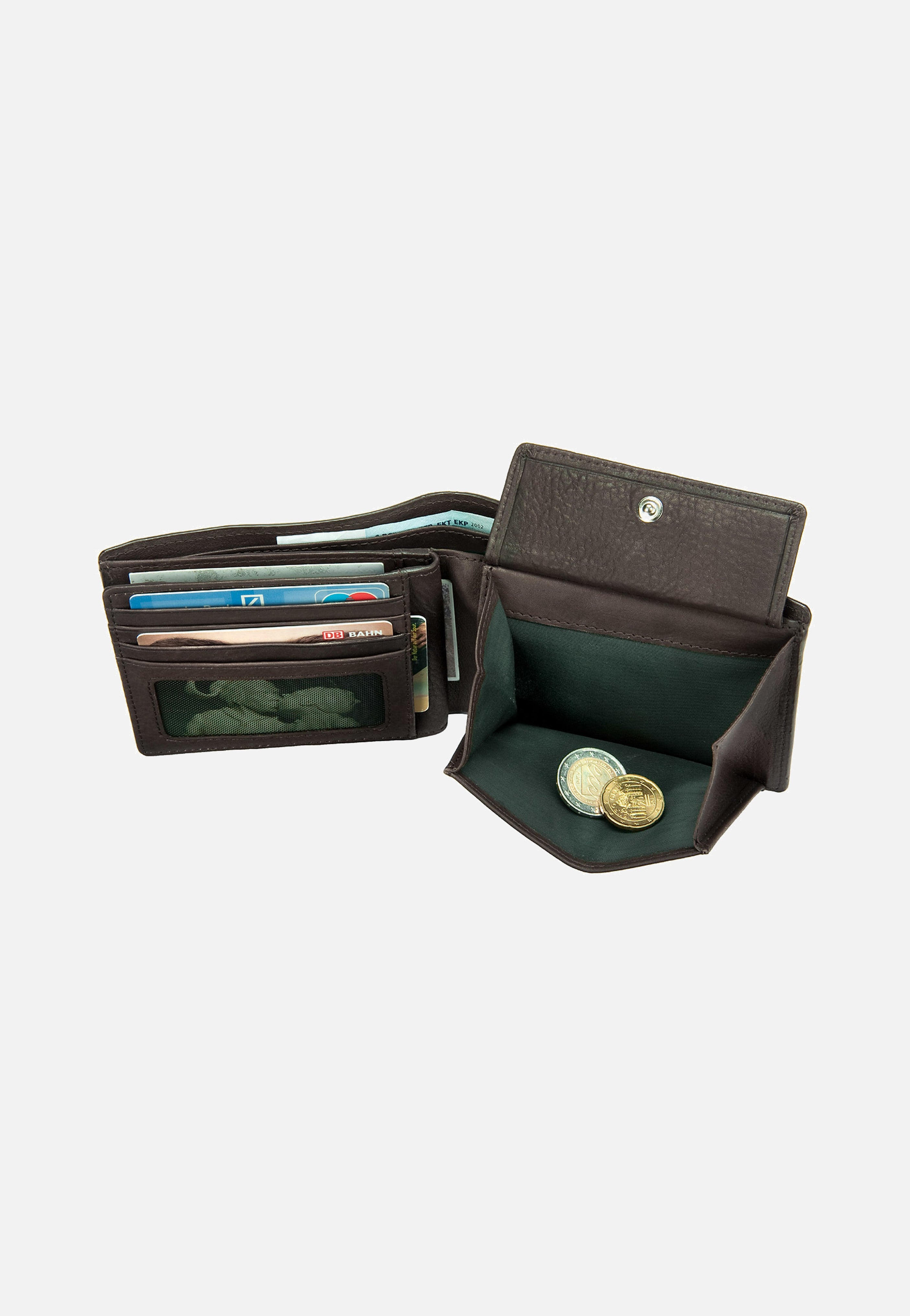 Strellson Harrison Bill Fold 1045 Dark Brown Portemonnaie