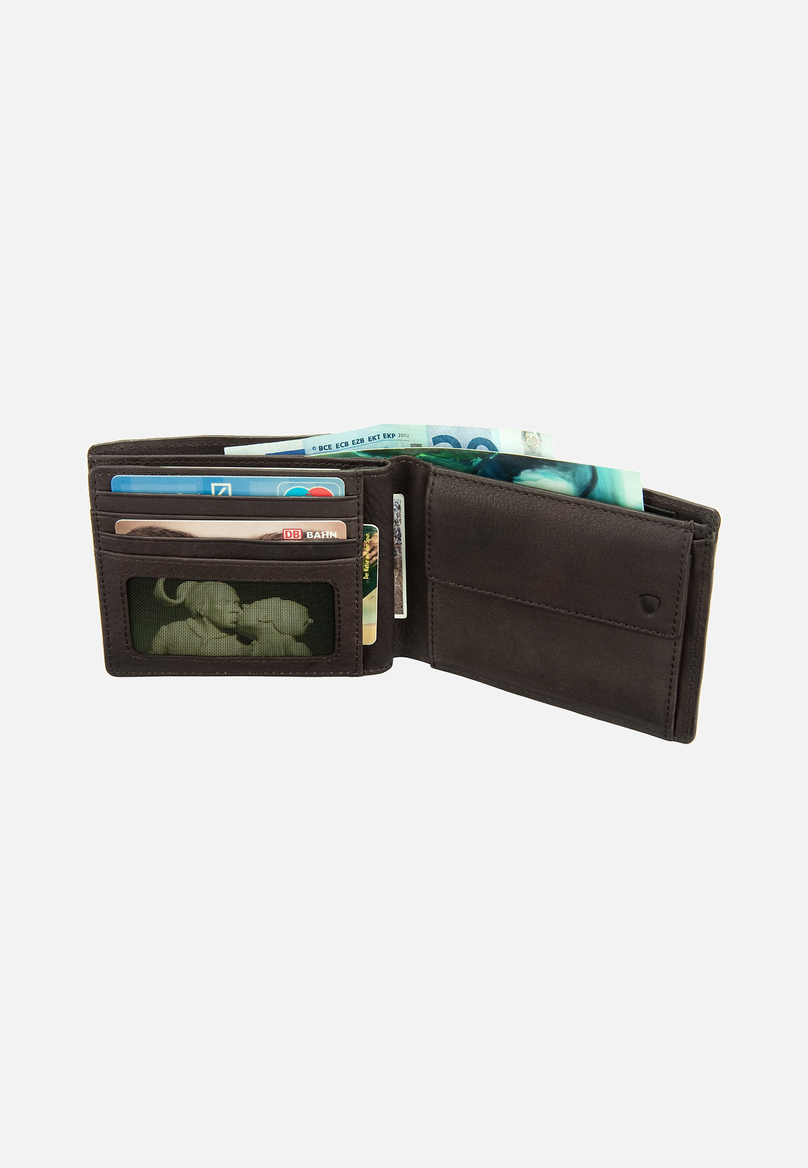 Strellson Harrison Bill Fold 1045 Dark Brown Portemonnaie