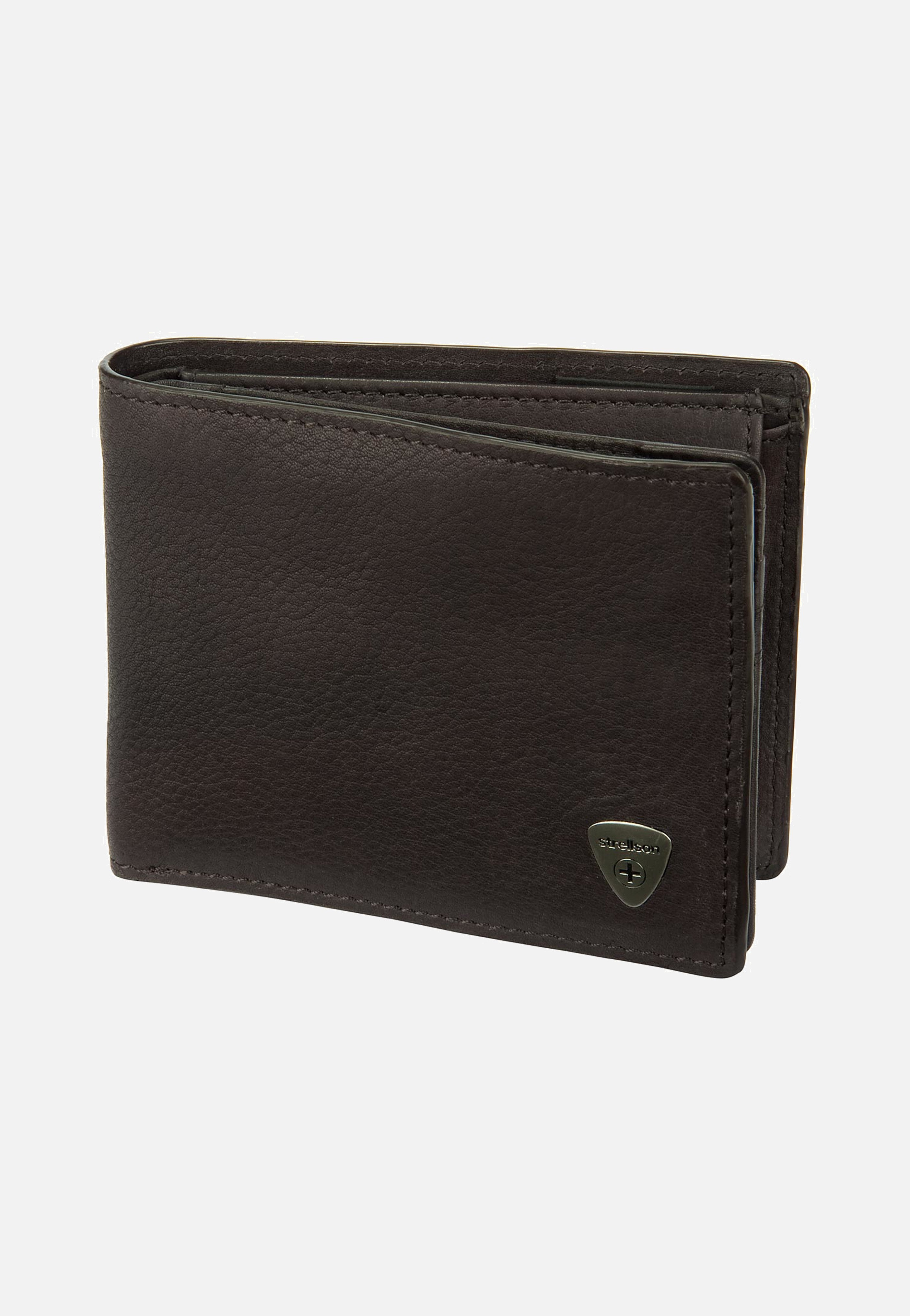 Strellson Harrison Bill Fold 1045 Dark Brown Portemonnaie