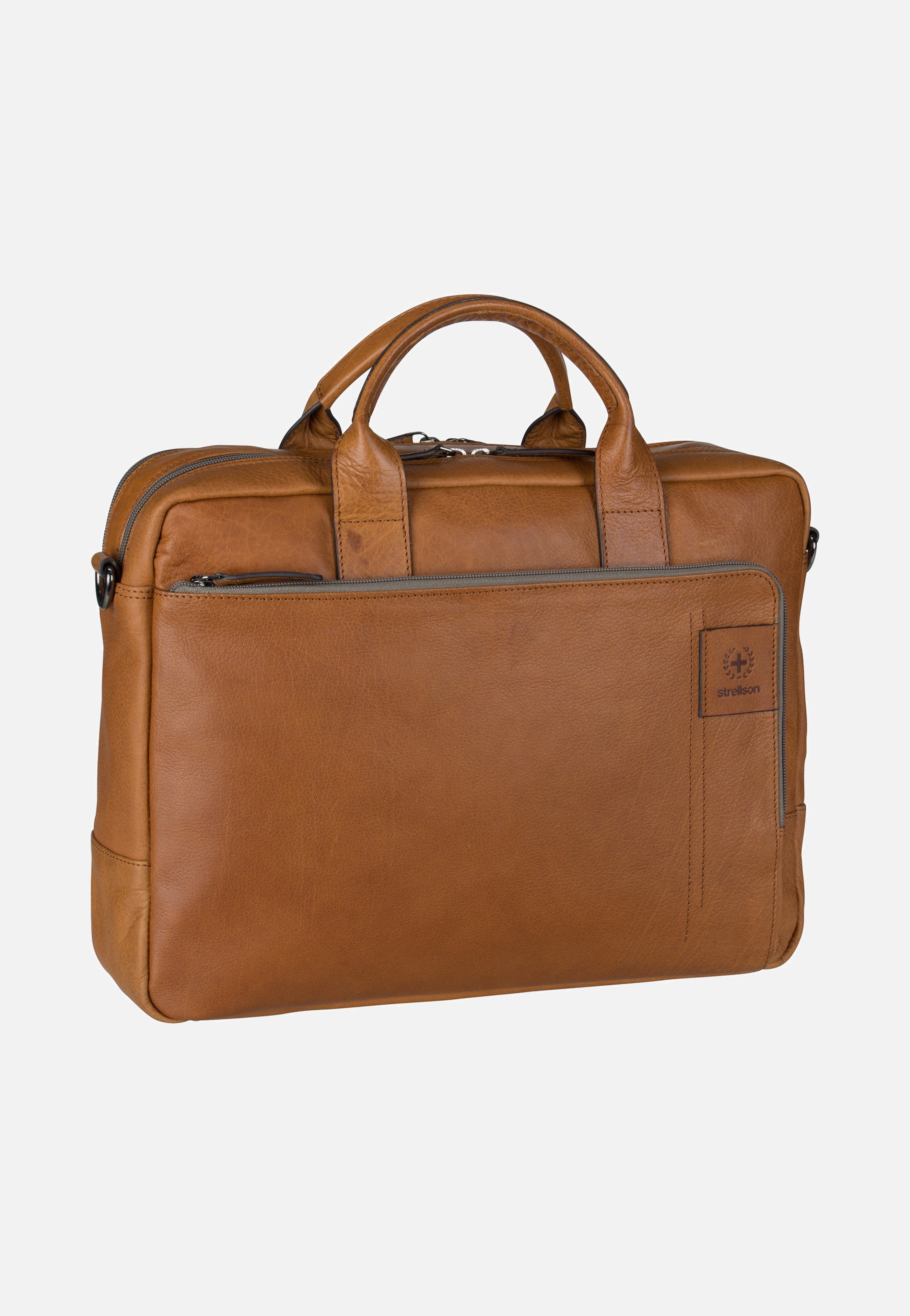 Strellson Hyde Park BriefBag SHZ Cognac Aktentasche