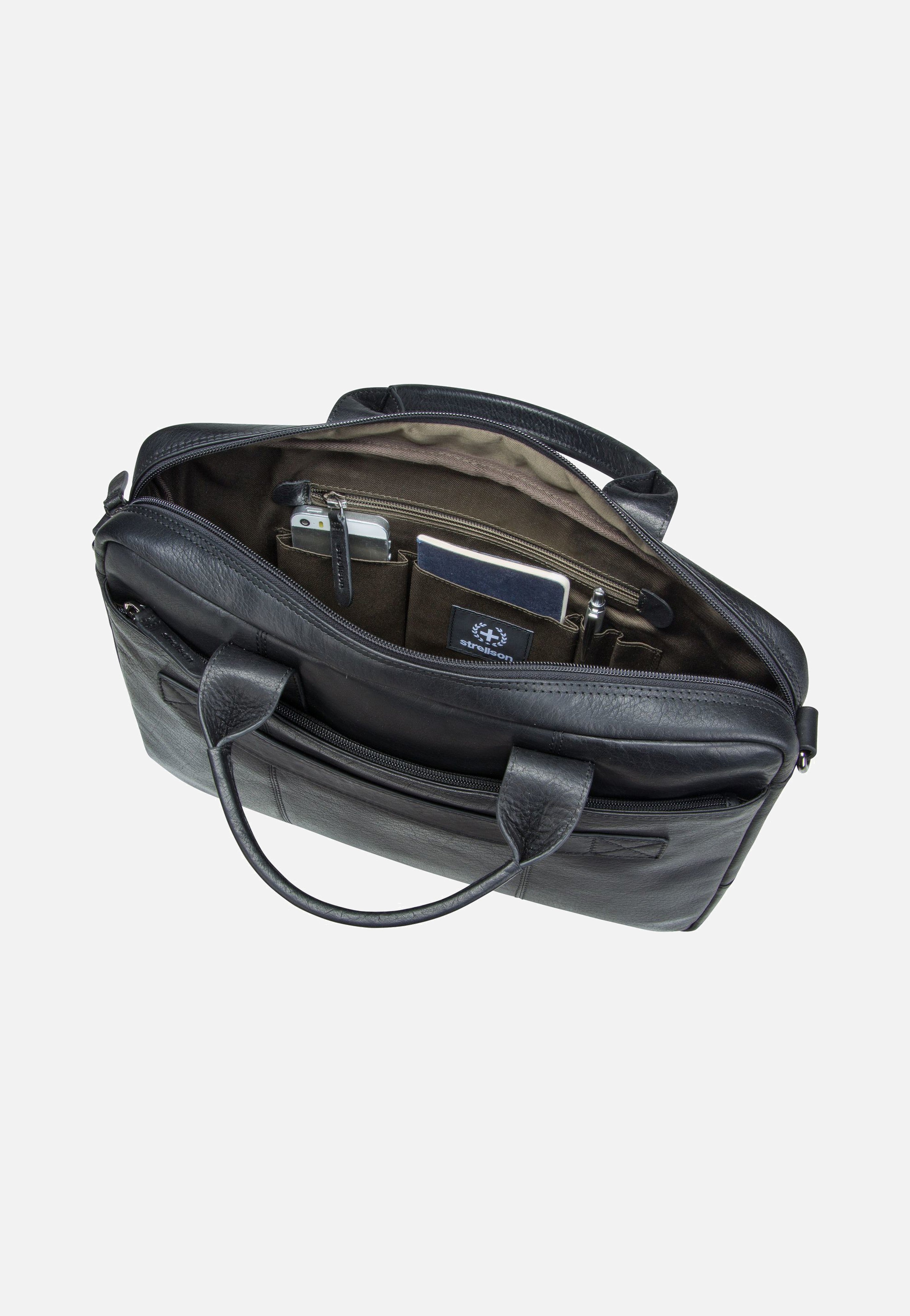 Strellson Hyde Park BriefBag SHZ1 Black Aktentasche