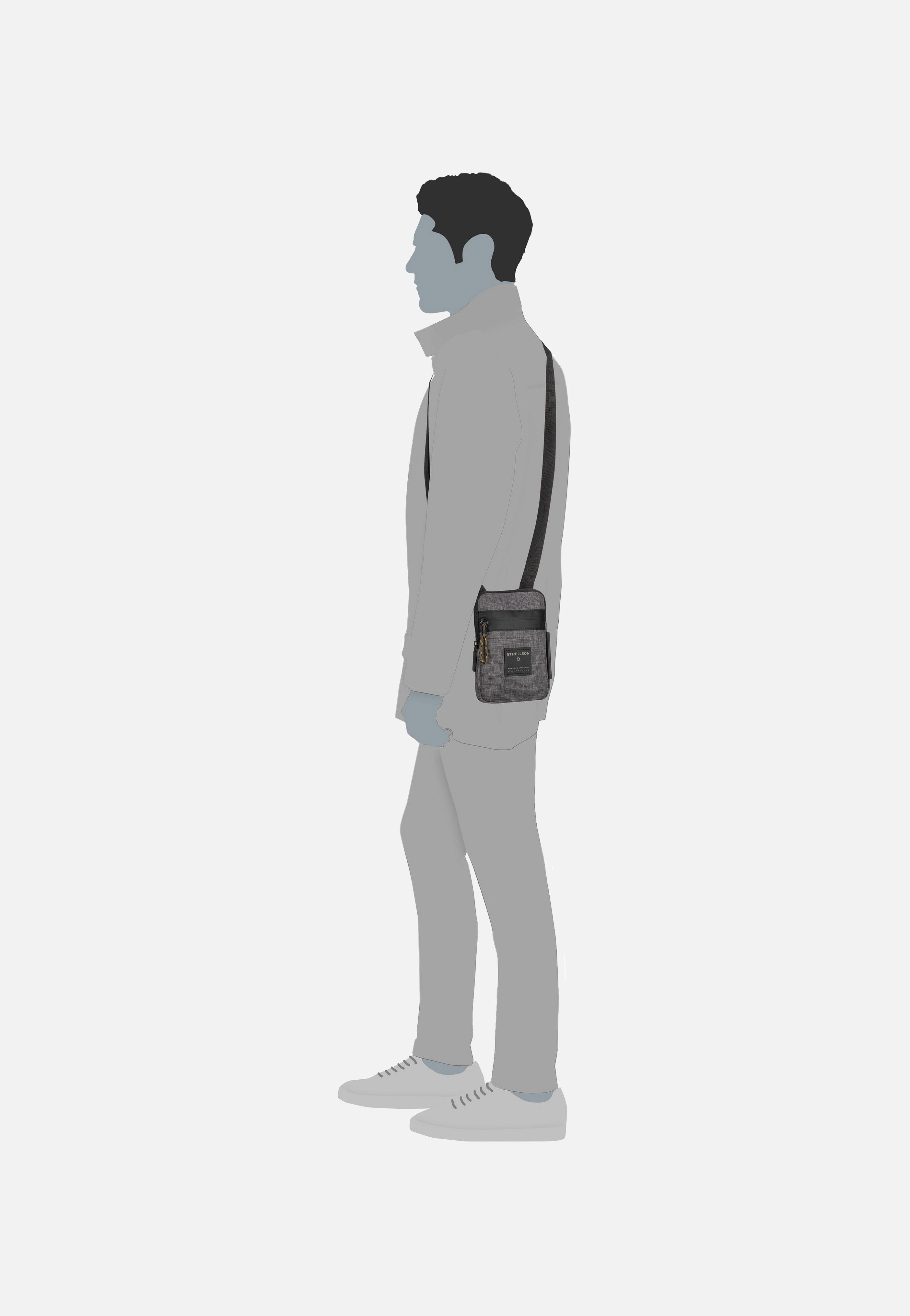 Strellson Northwood 2.0 Brian XSVZ 1 Dark Grey Handytasche