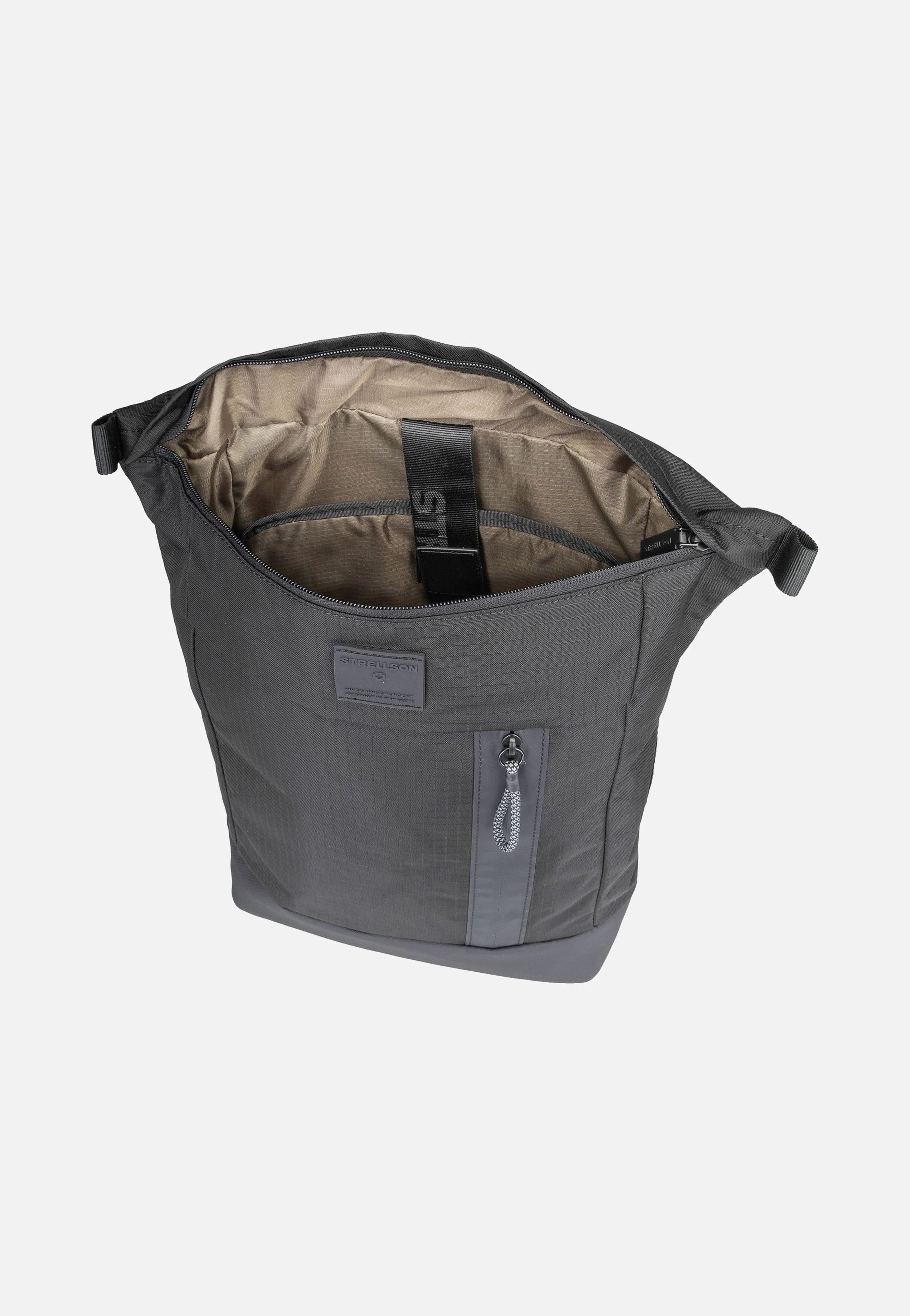 Strellson Northwood RS Eddie SVF Black Rolltop Rucksack