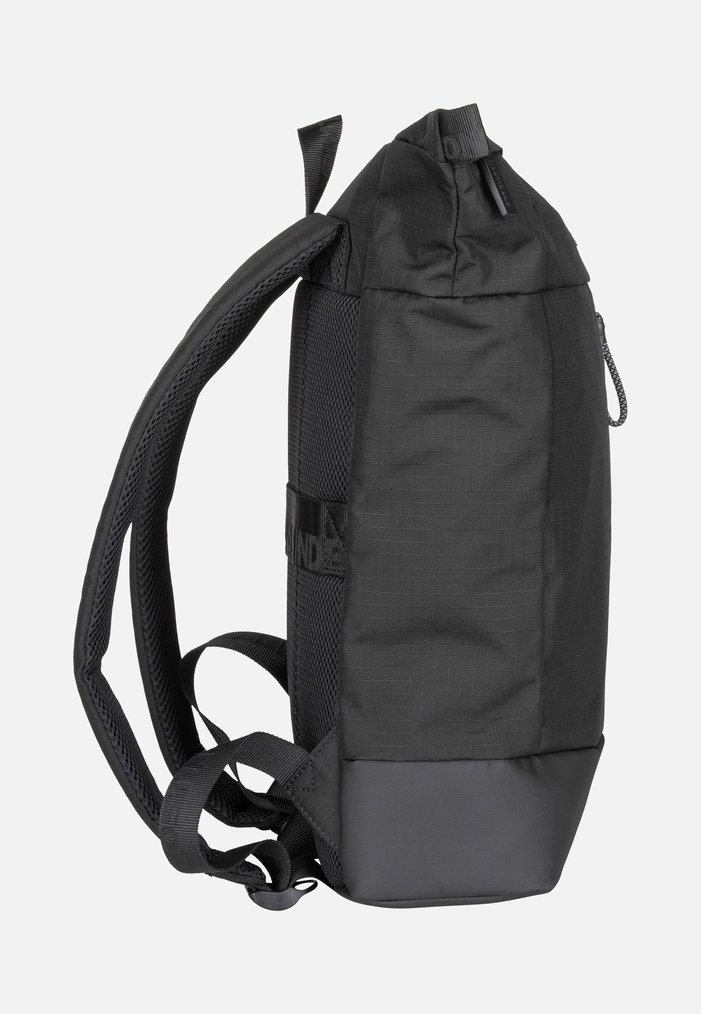 Strellson Northwood RS Eddie SVF Black Rolltop Rucksack