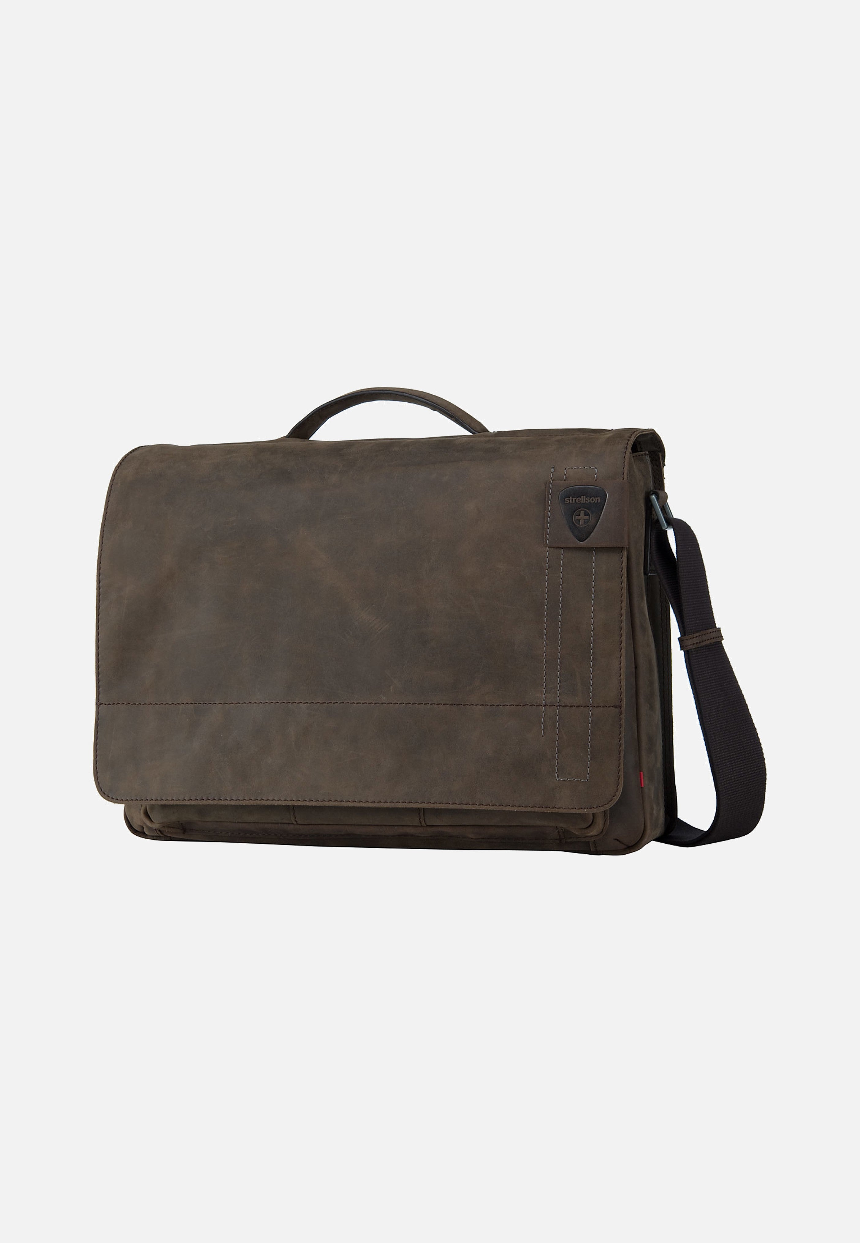 Strellson Richmond Briefbag L Dark Brown Aktentasche