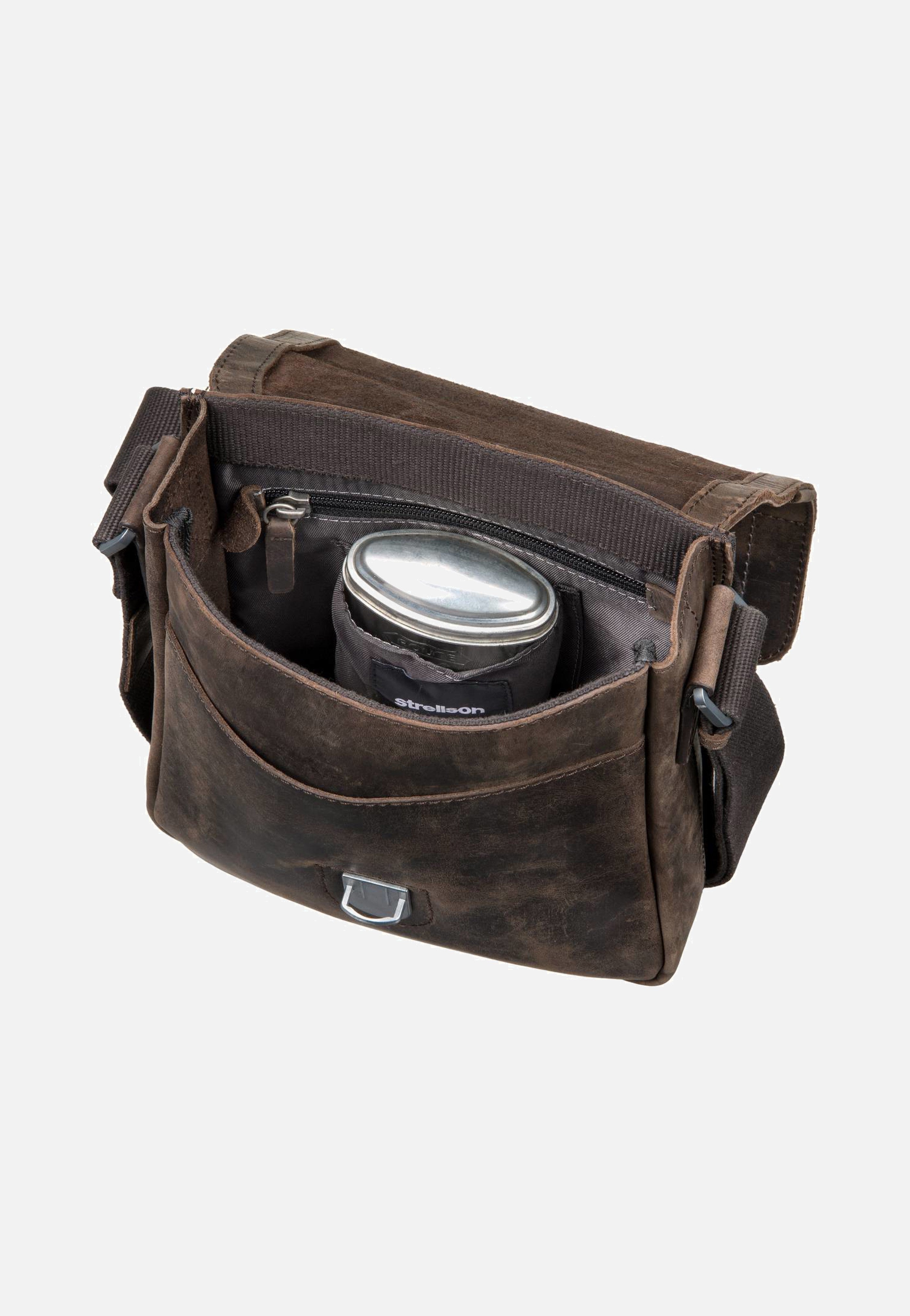 Strellson Richmond Messenger SV Dark Brown Umhängetasche