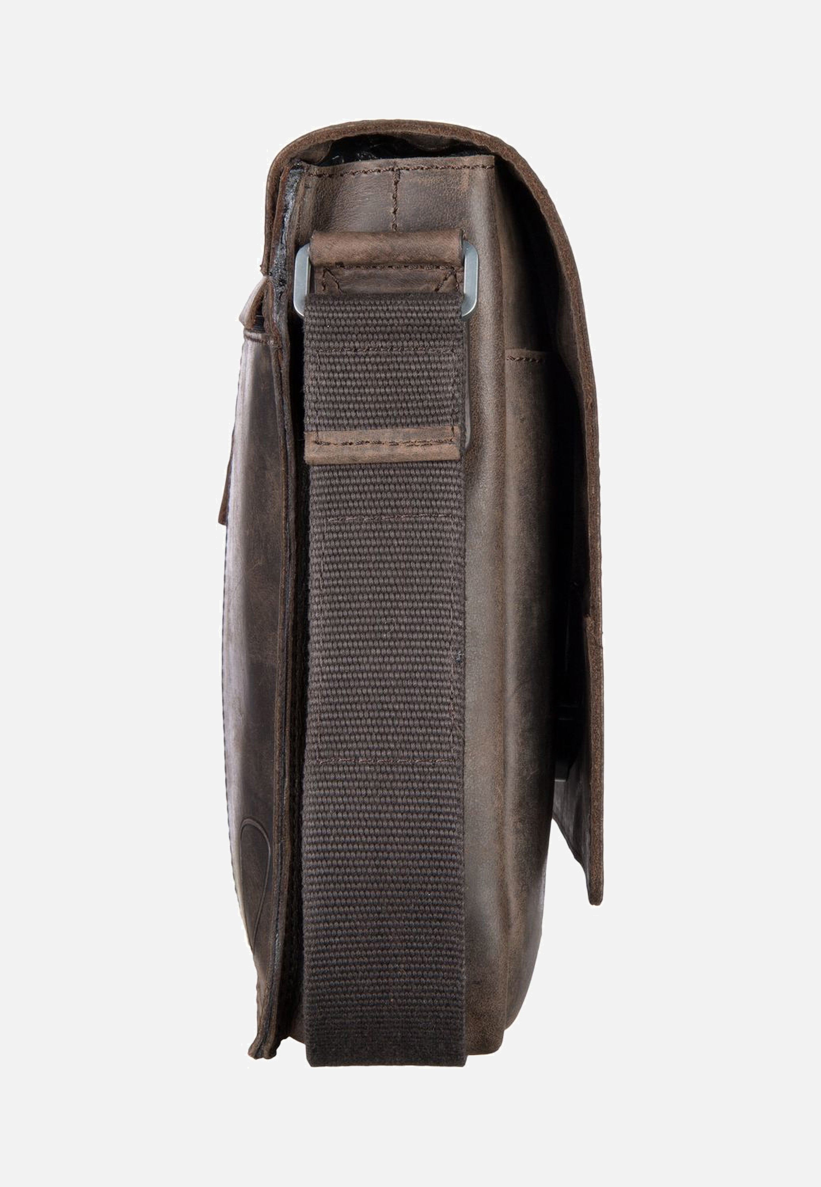 Strellson Richmond Messenger SV Dark Brown Umhängetasche