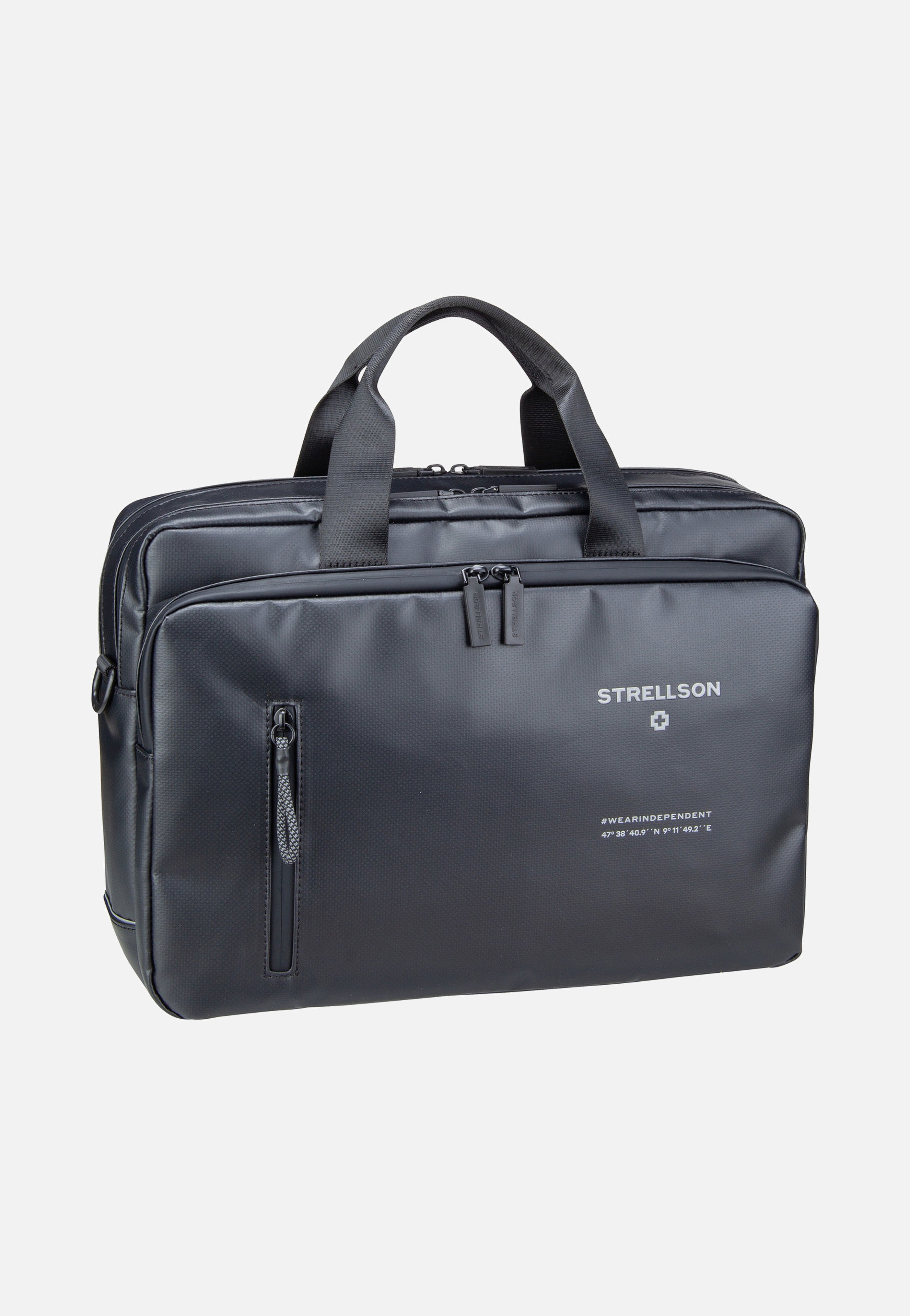 Strellson Stockwell 2.0 Charles Briefbag MHZ Black Aktentasche