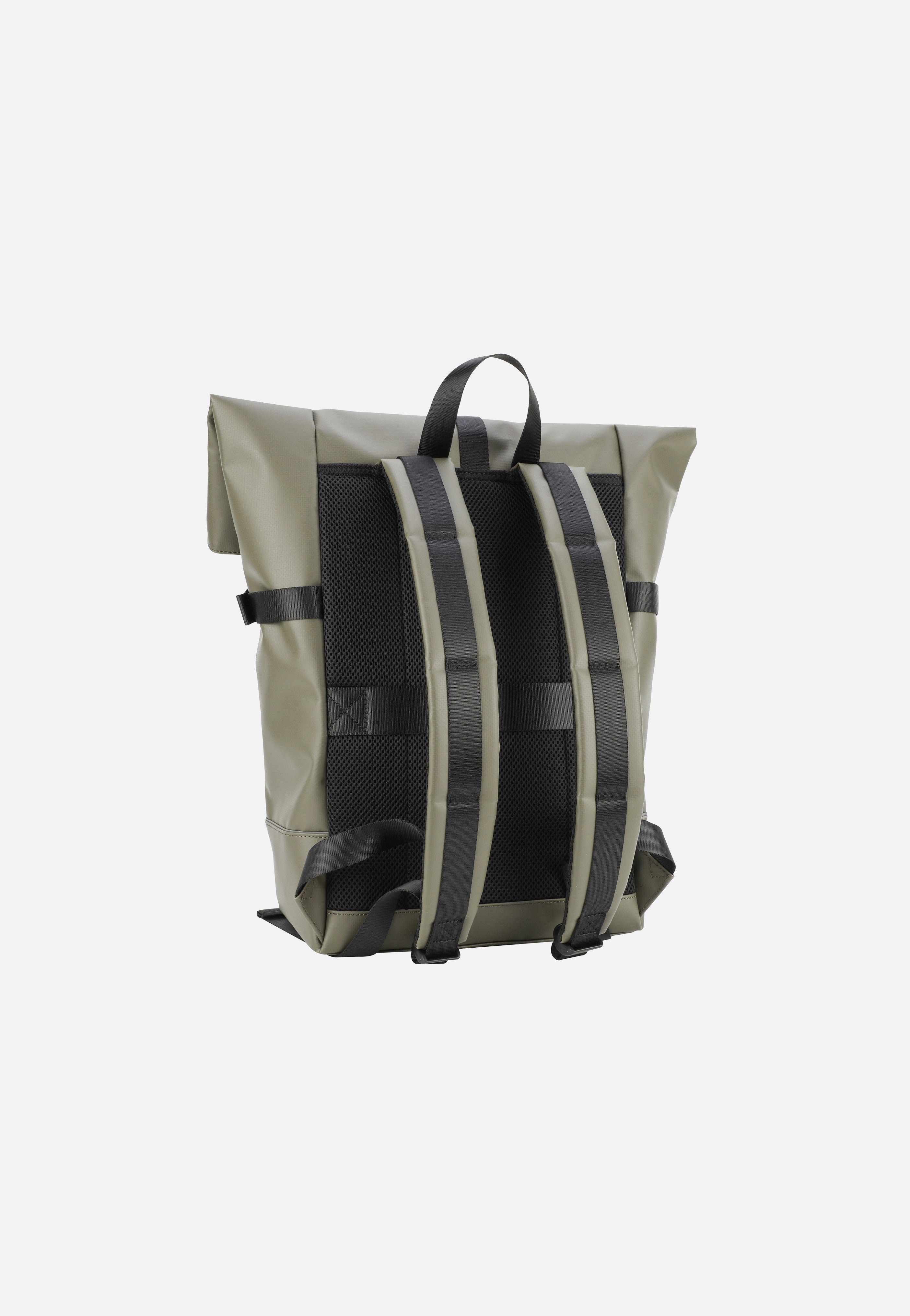 Strellson Stockwell 2.0 Eddie MVF Khaki Rolltop Rucksack
