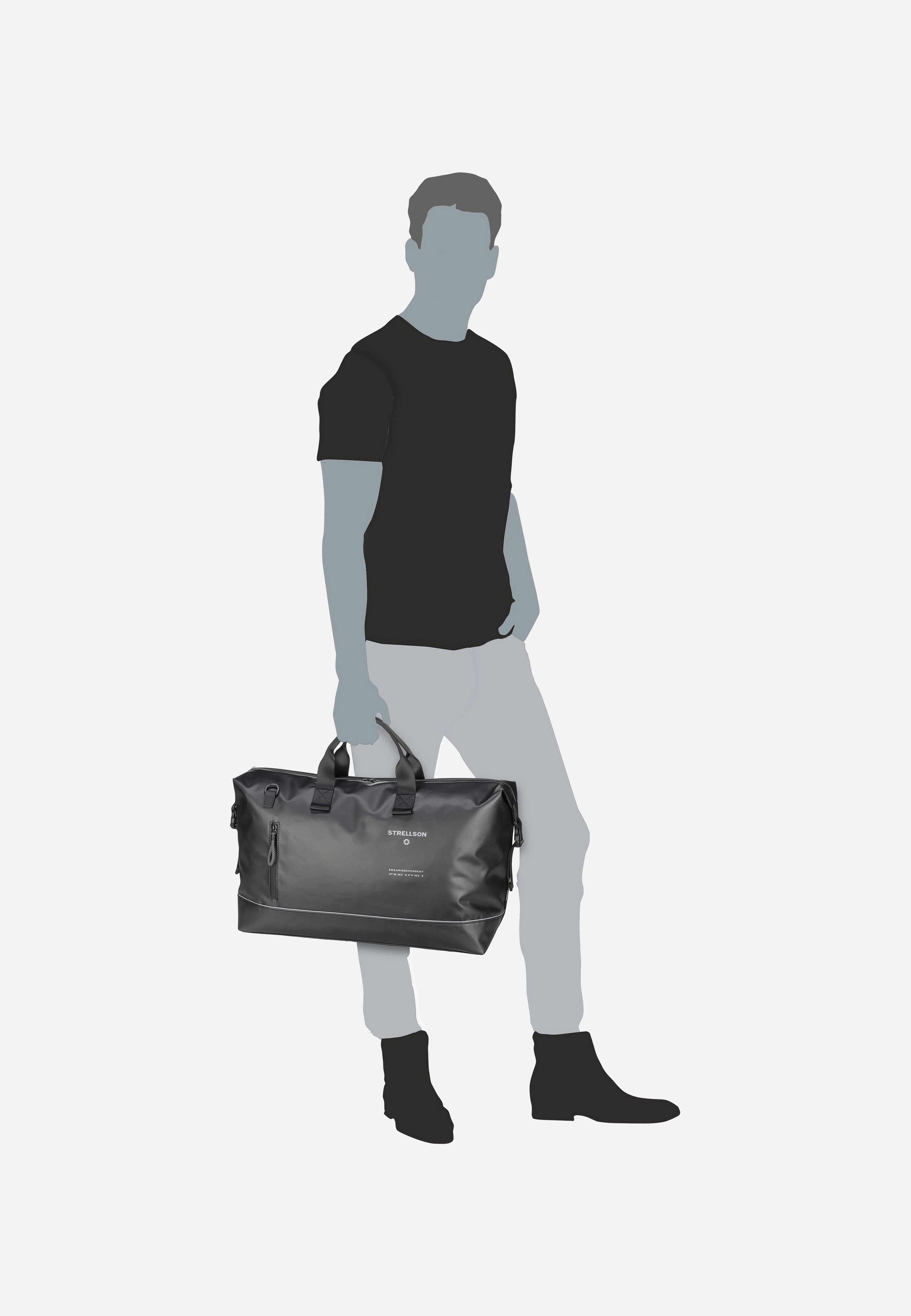 Strellson Stockwell 2.0 Landon MHZ Black Weekender