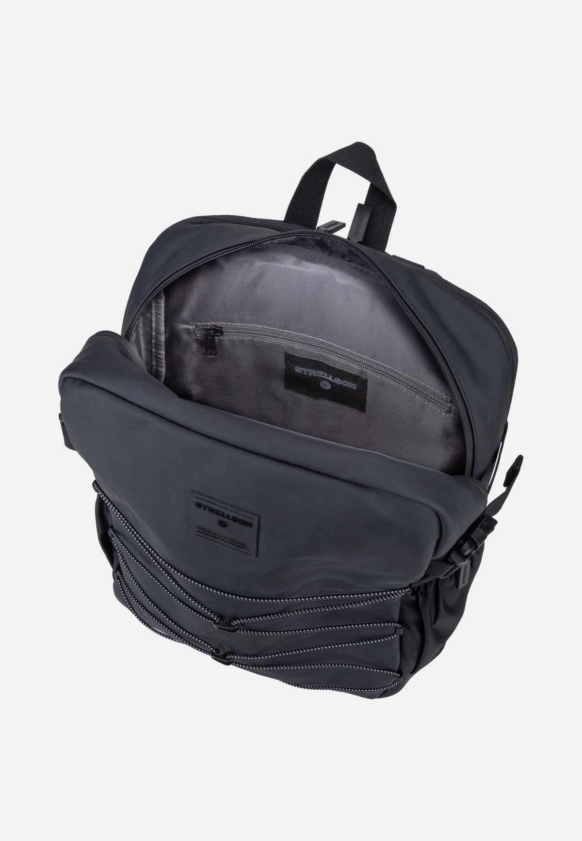 Strellson Blackpool Jay LVZ Black Rucksack