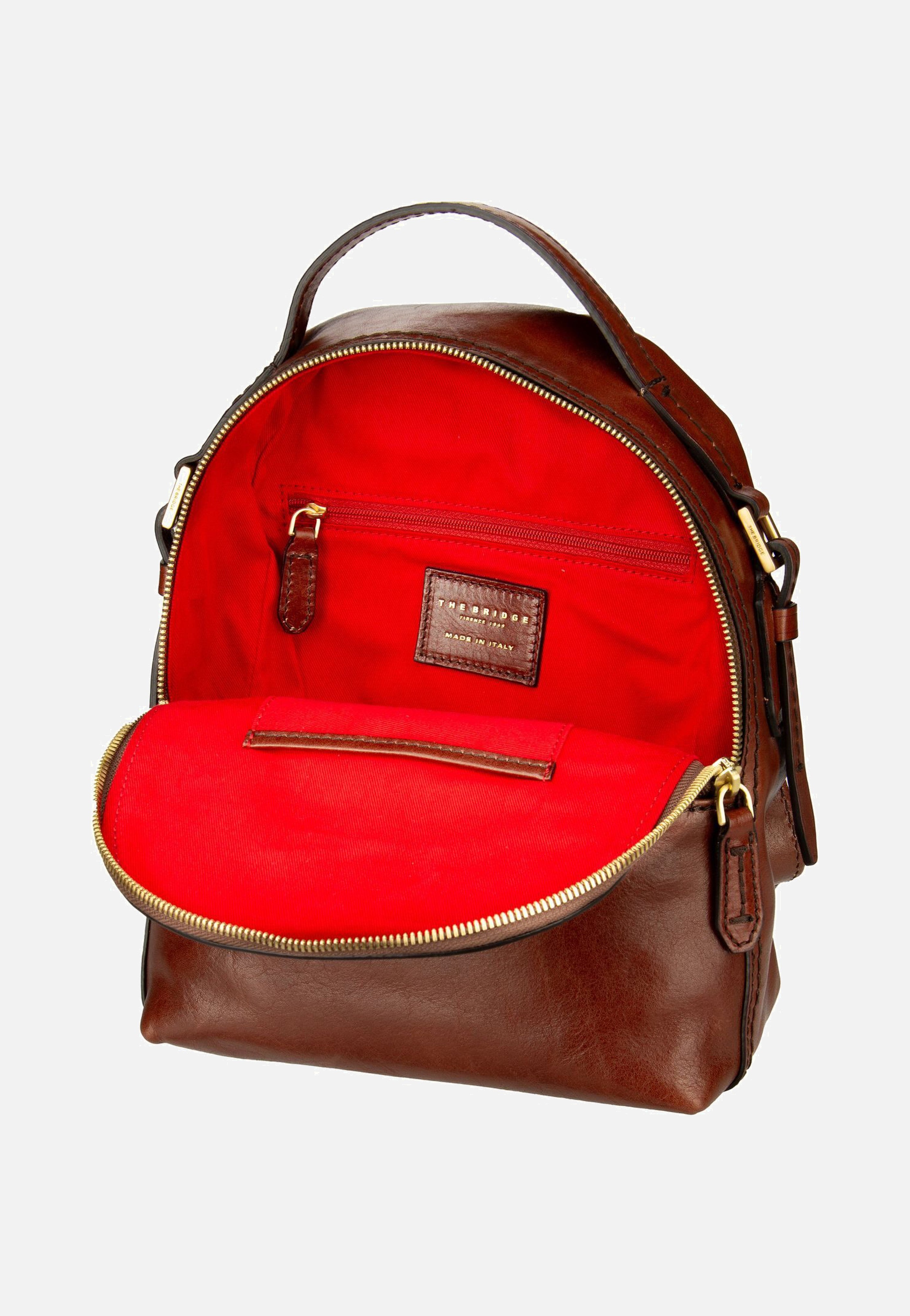 The Bridge Pearl District 4123 Marrone/Oro Rucksack