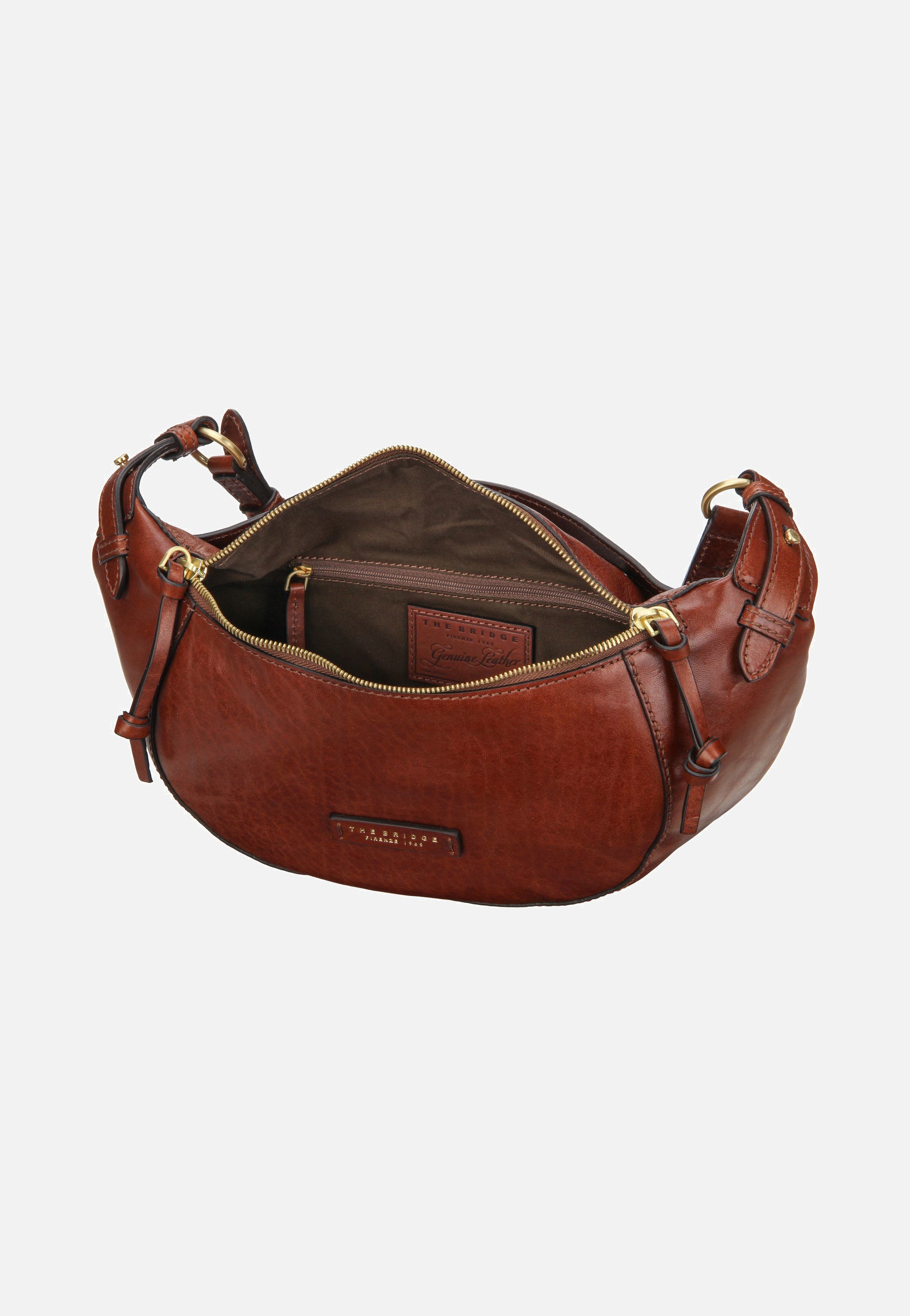 The Bridge Story Donna Bum Bag 4103 Marrone/Oro Sling Bag
