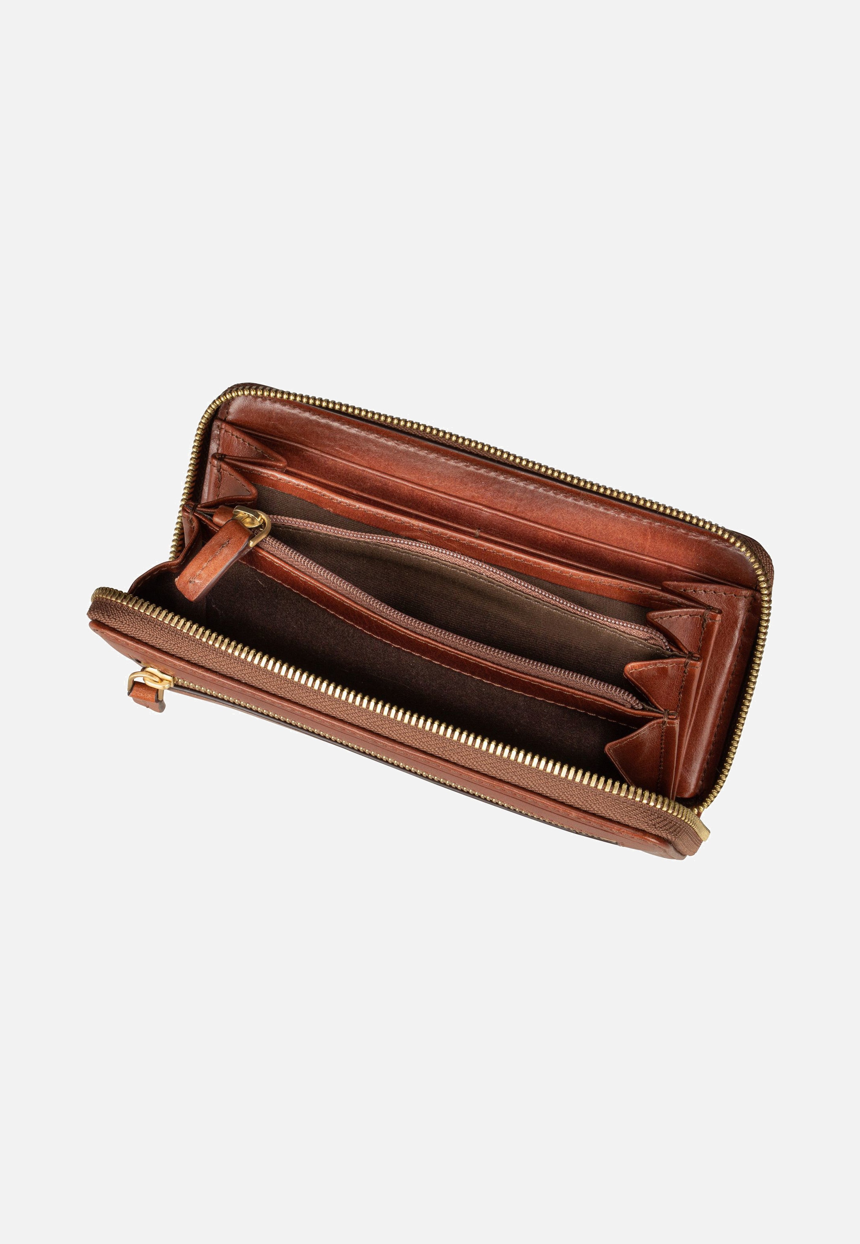 The Bridge Story Donna Lady Wallet 7131 Marrone Portemonnaie