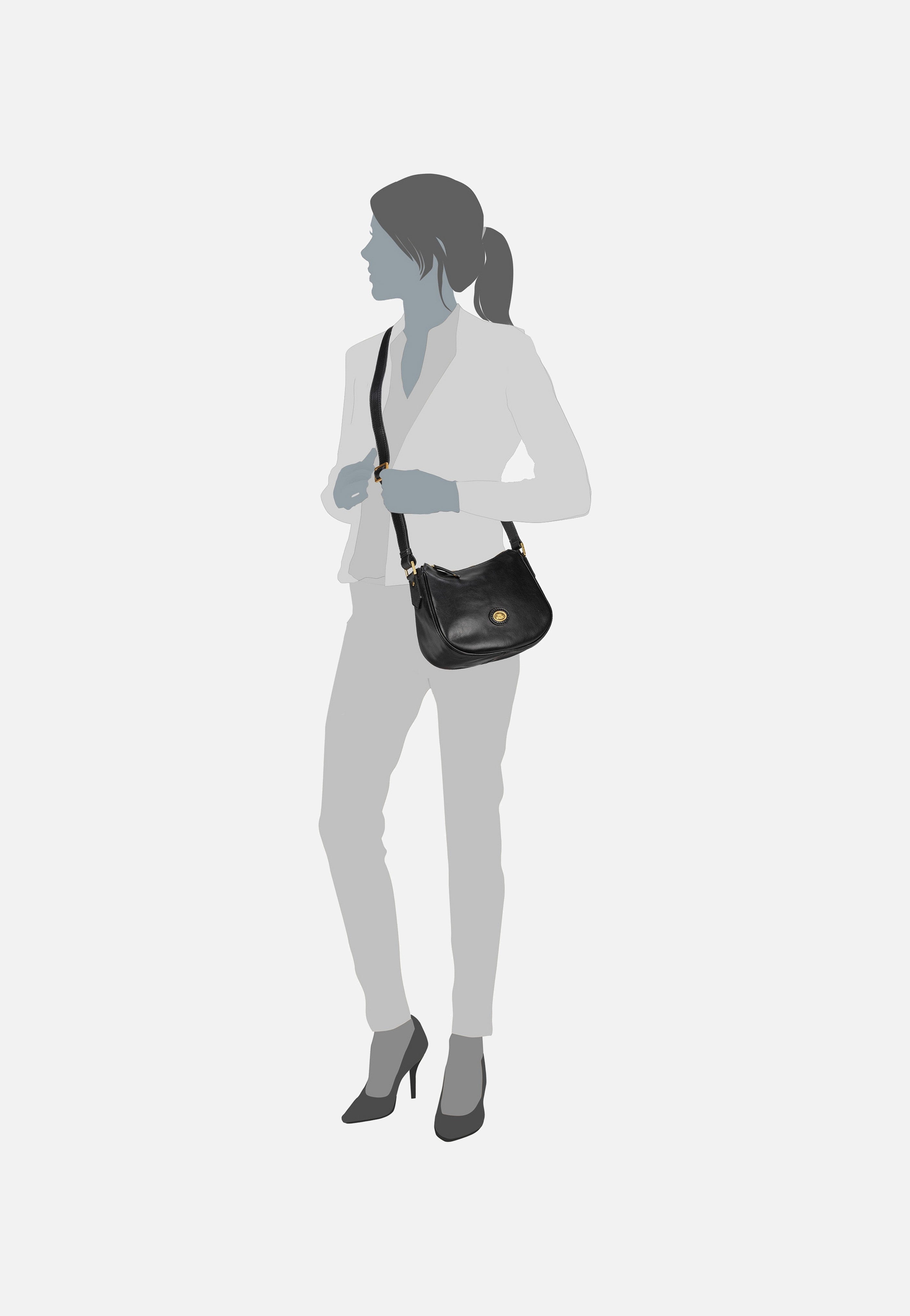 The Bridge Story Donna Sac Bag 2731 Nero Umhängetasche