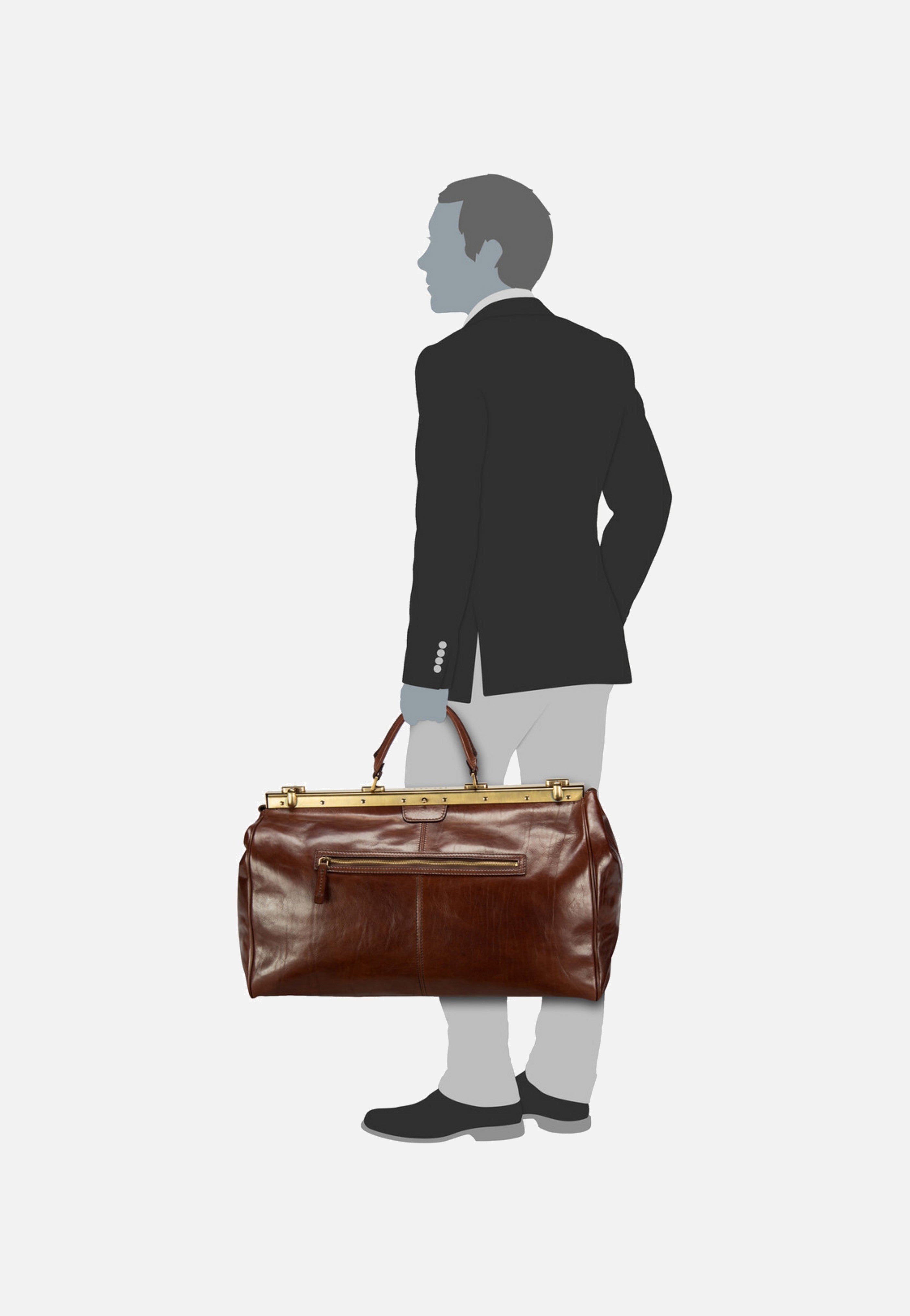 The Bridge Story Viaggio 55 Braun Weekender