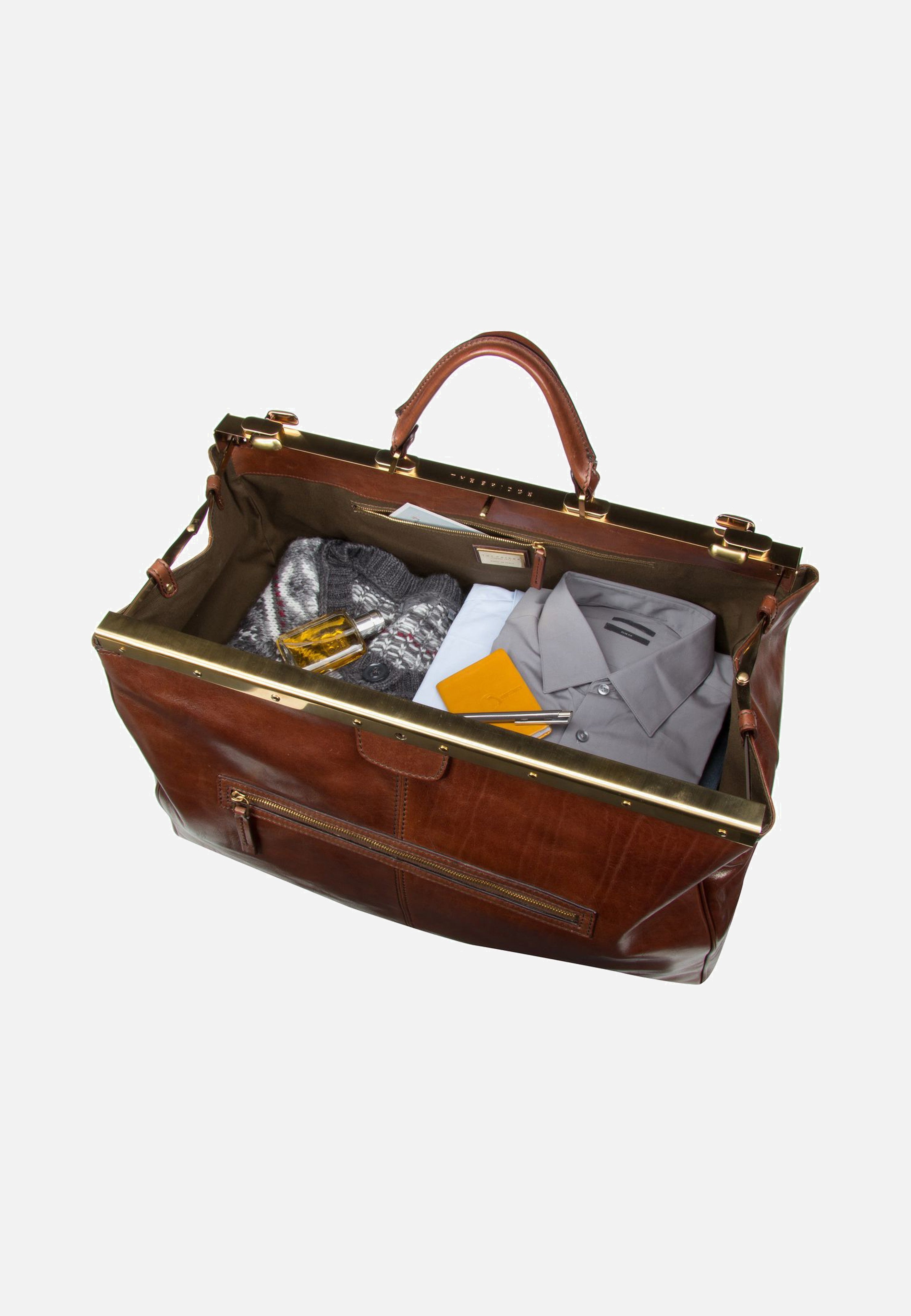 The Bridge Story Viaggio 55 Braun Weekender
