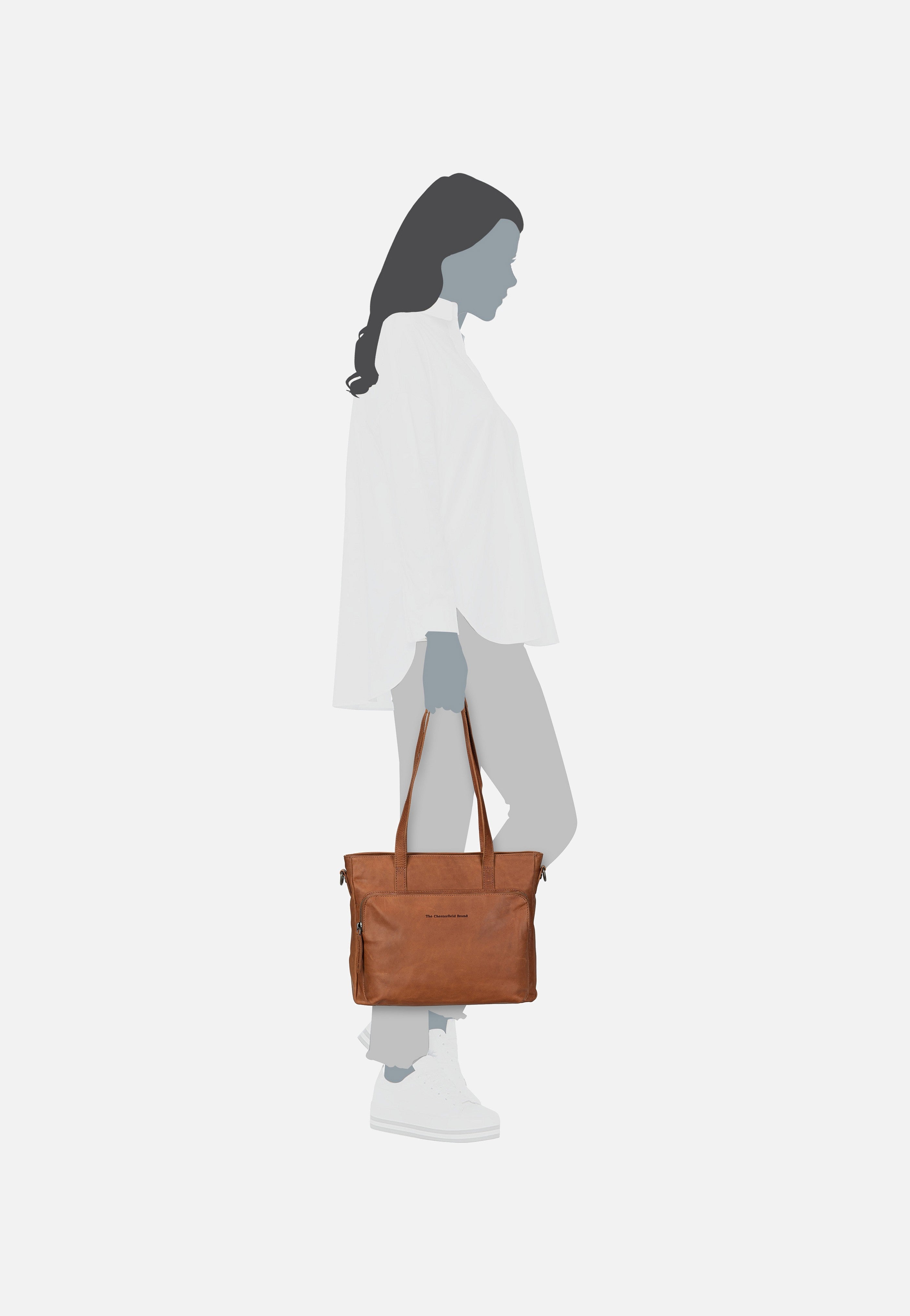 The Chesterfield Brand Alicante 0192 Cognac Shopper