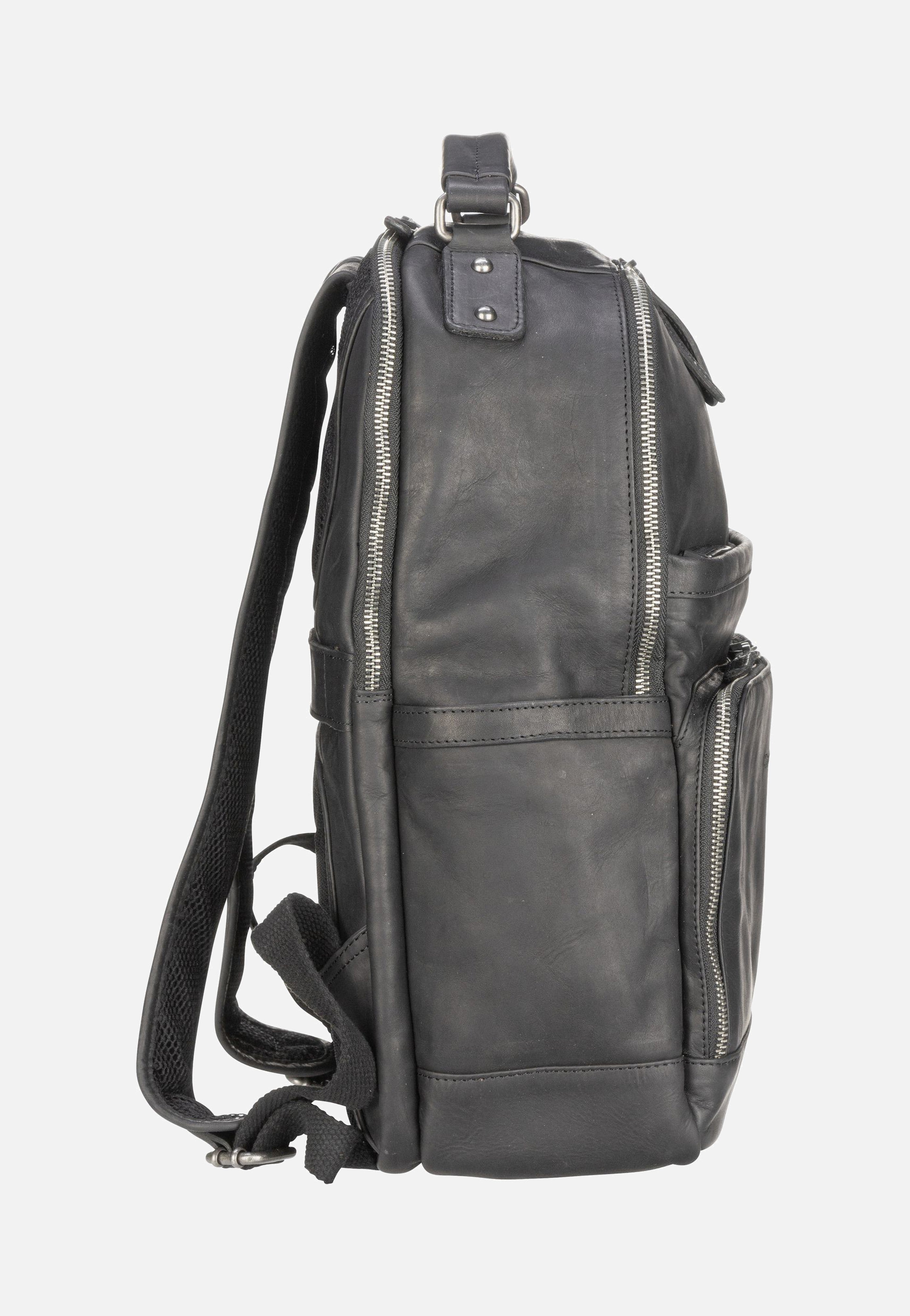 The Chesterfield Brand Austin 0184 Black Rucksack