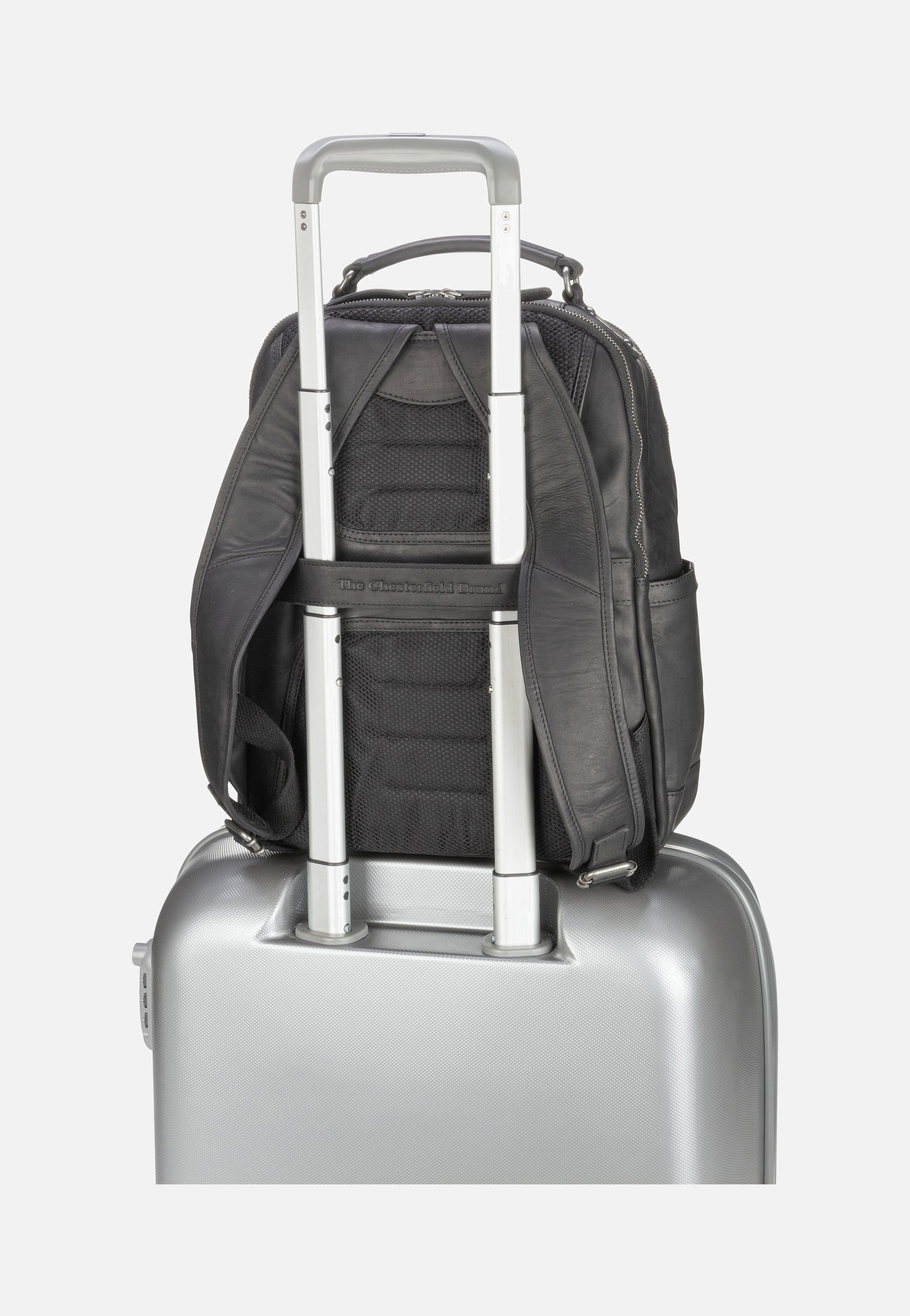 The Chesterfield Brand Austin 0184 Black Rucksack