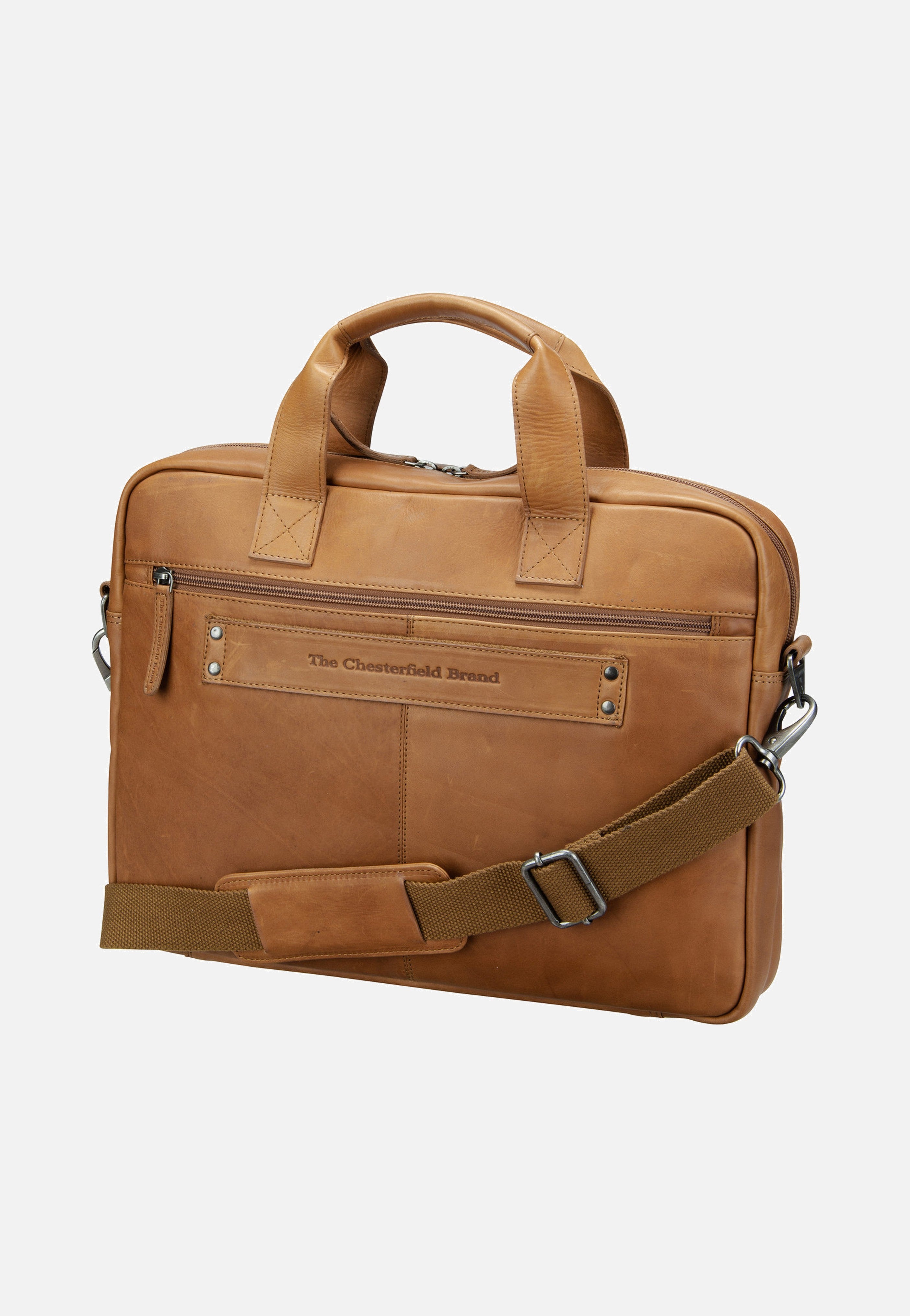 The Chesterfield Brand Calvi 1033 Cognac Aktentasche
