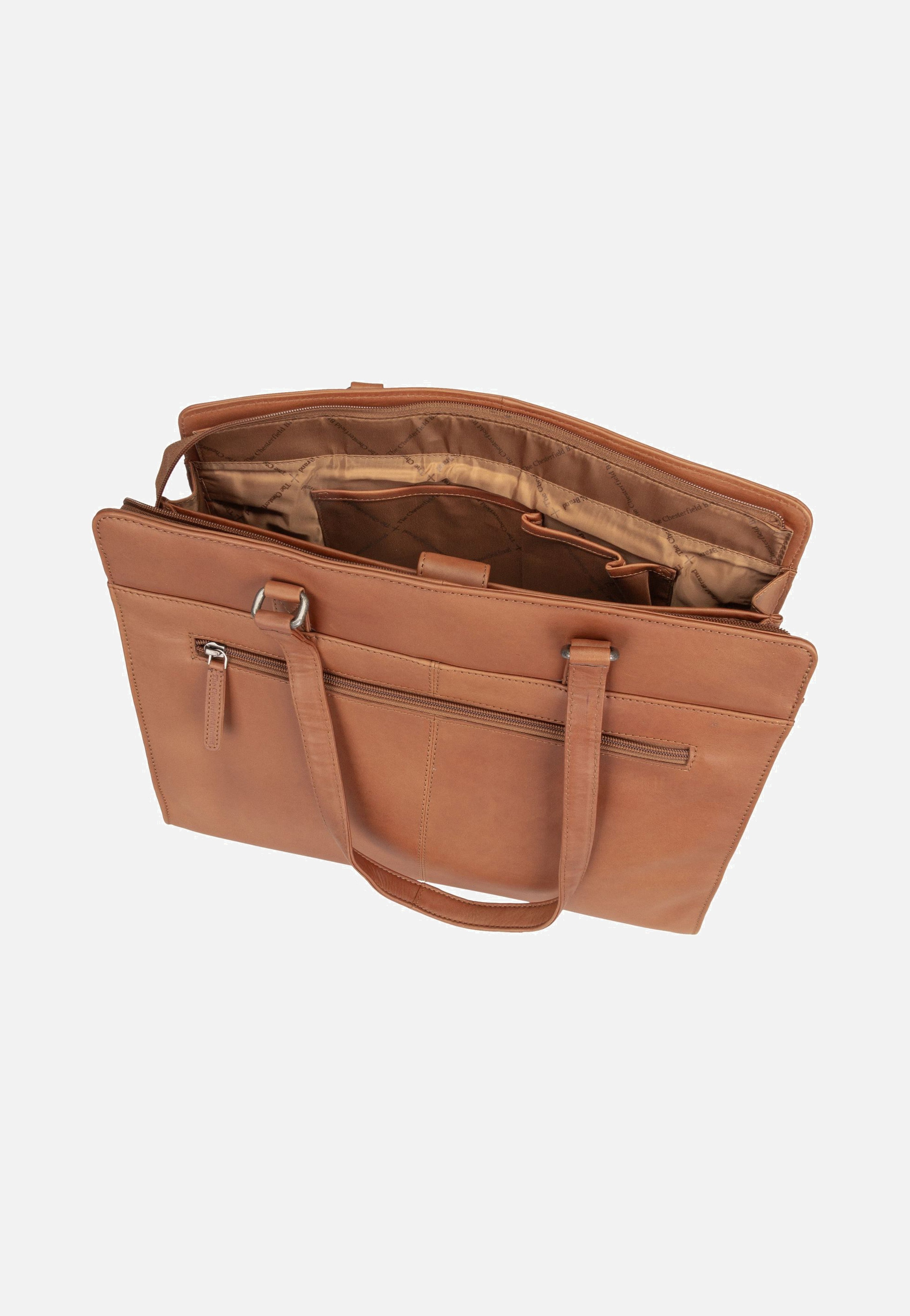 The Chesterfield Brand Fidenza 0206 Cognac Shopper