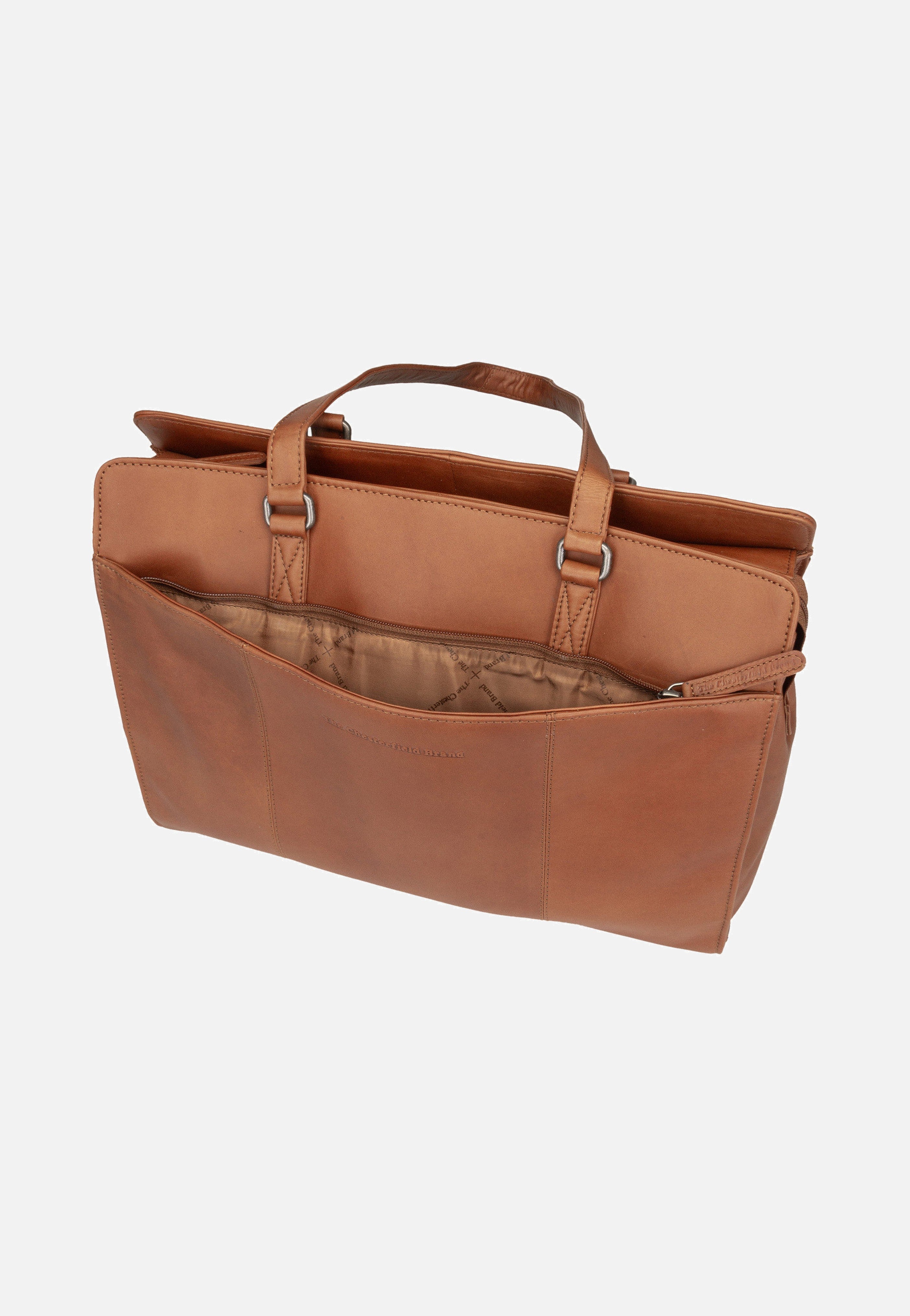 The Chesterfield Brand Fidenza 0206 Cognac Shopper