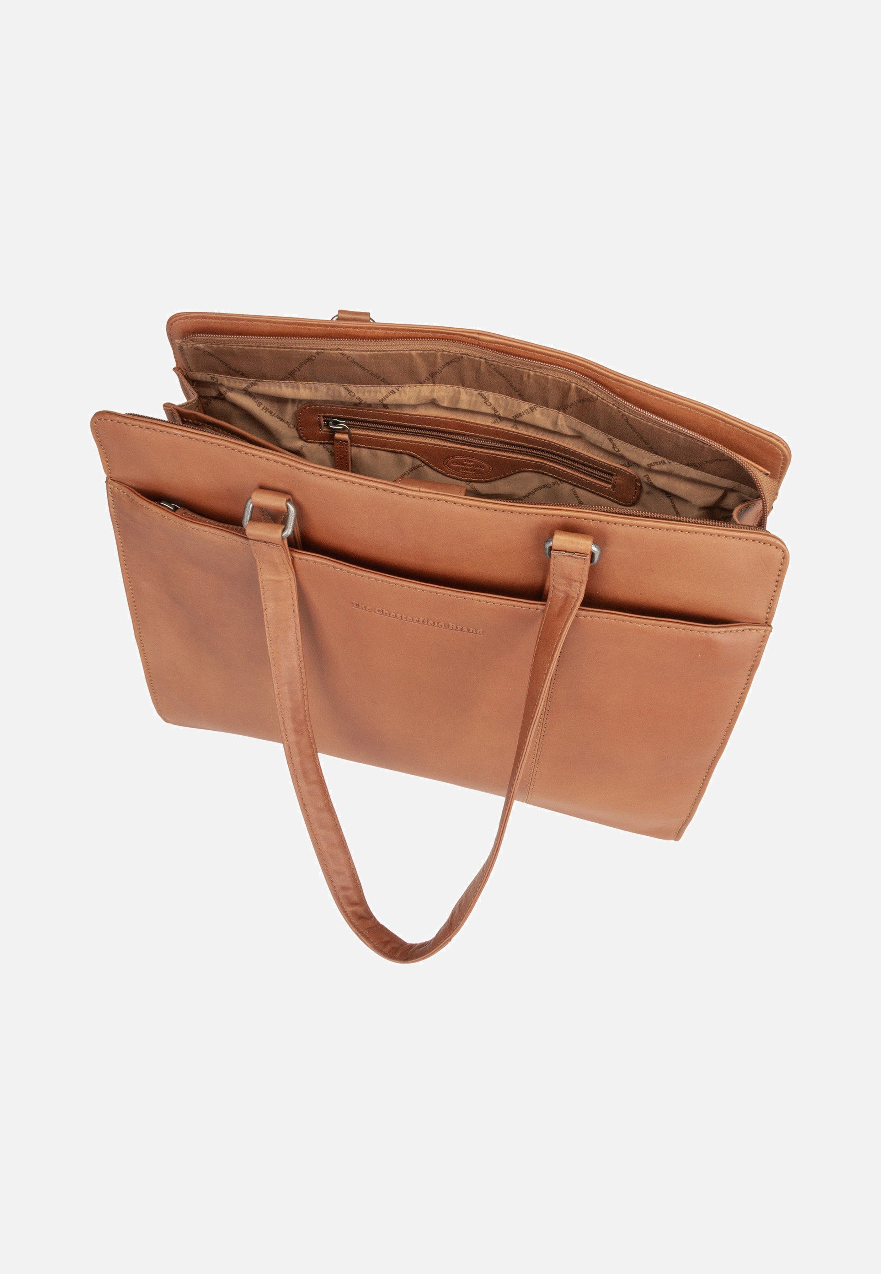 The Chesterfield Brand Fidenza 0206 Cognac Shopper