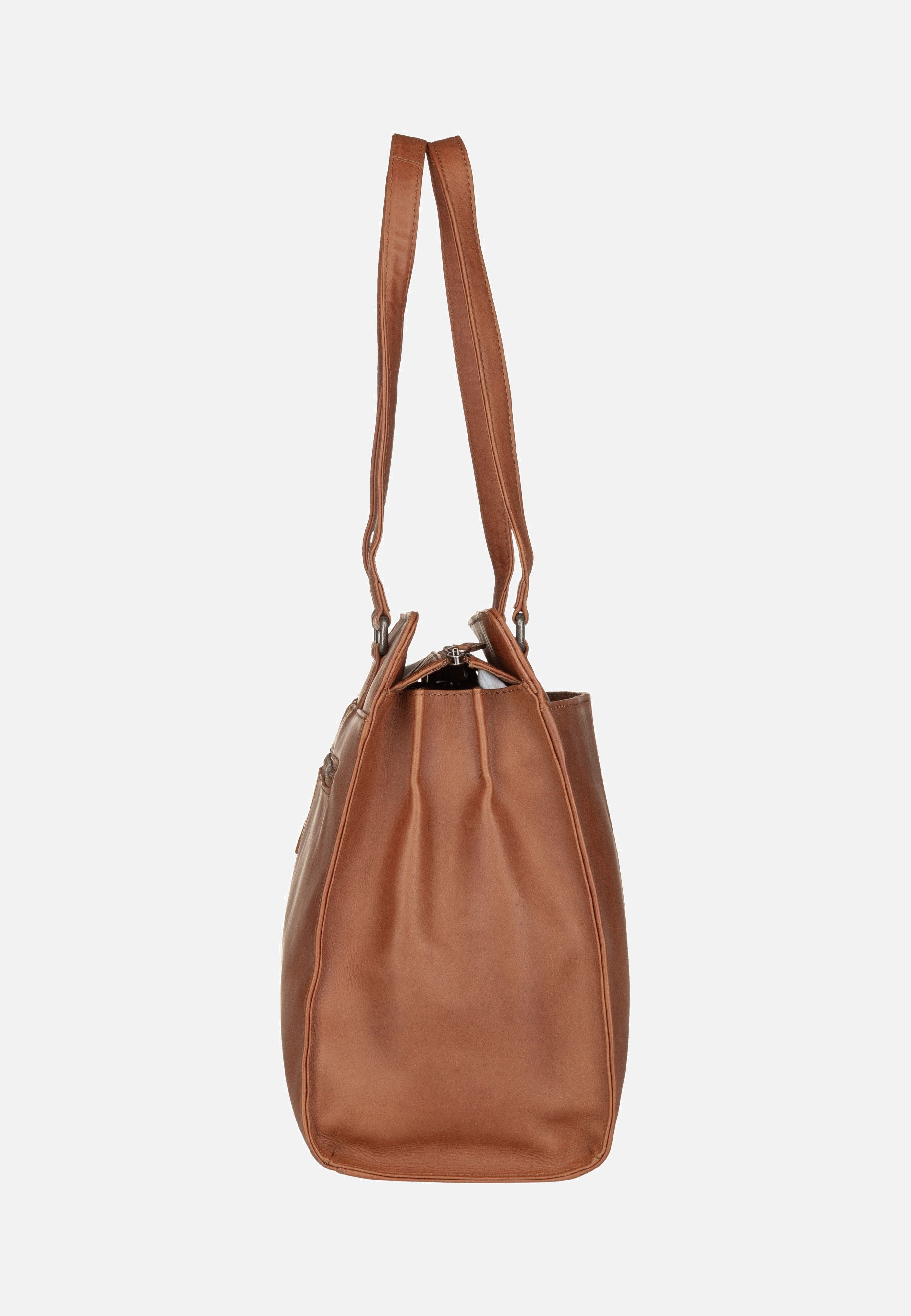 The Chesterfield Brand Fidenza 0206 Cognac Shopper