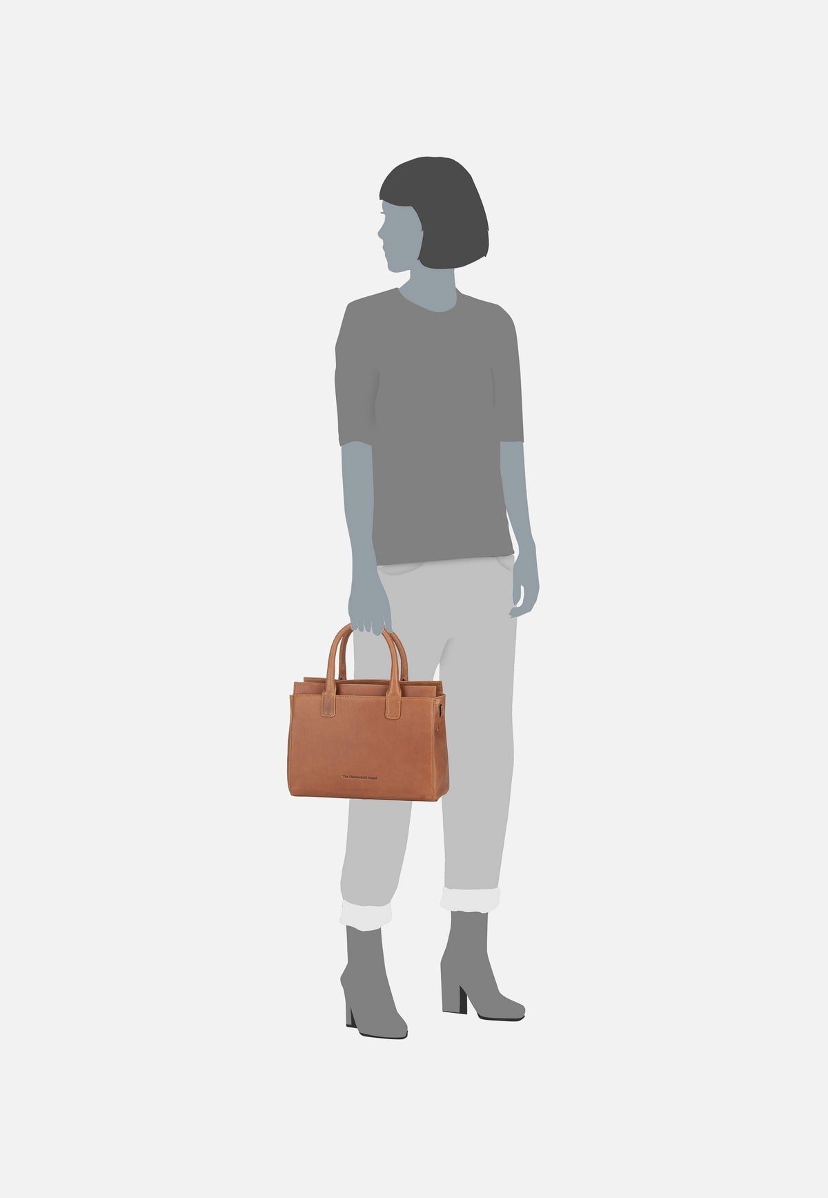 The Chesterfield Brand Garda 1274 Cognac Satchel