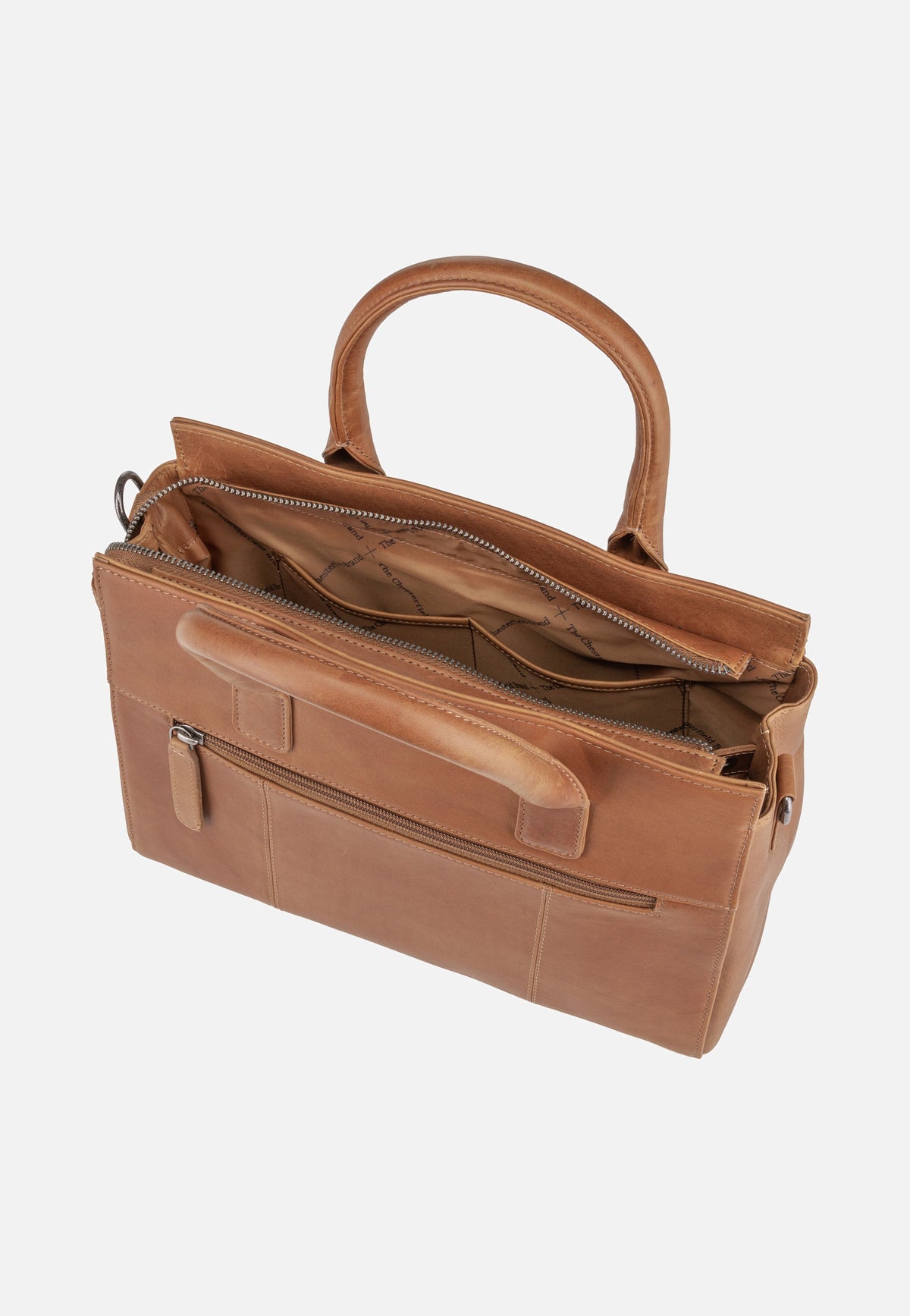 The Chesterfield Brand Garda 1274 Cognac Satchel