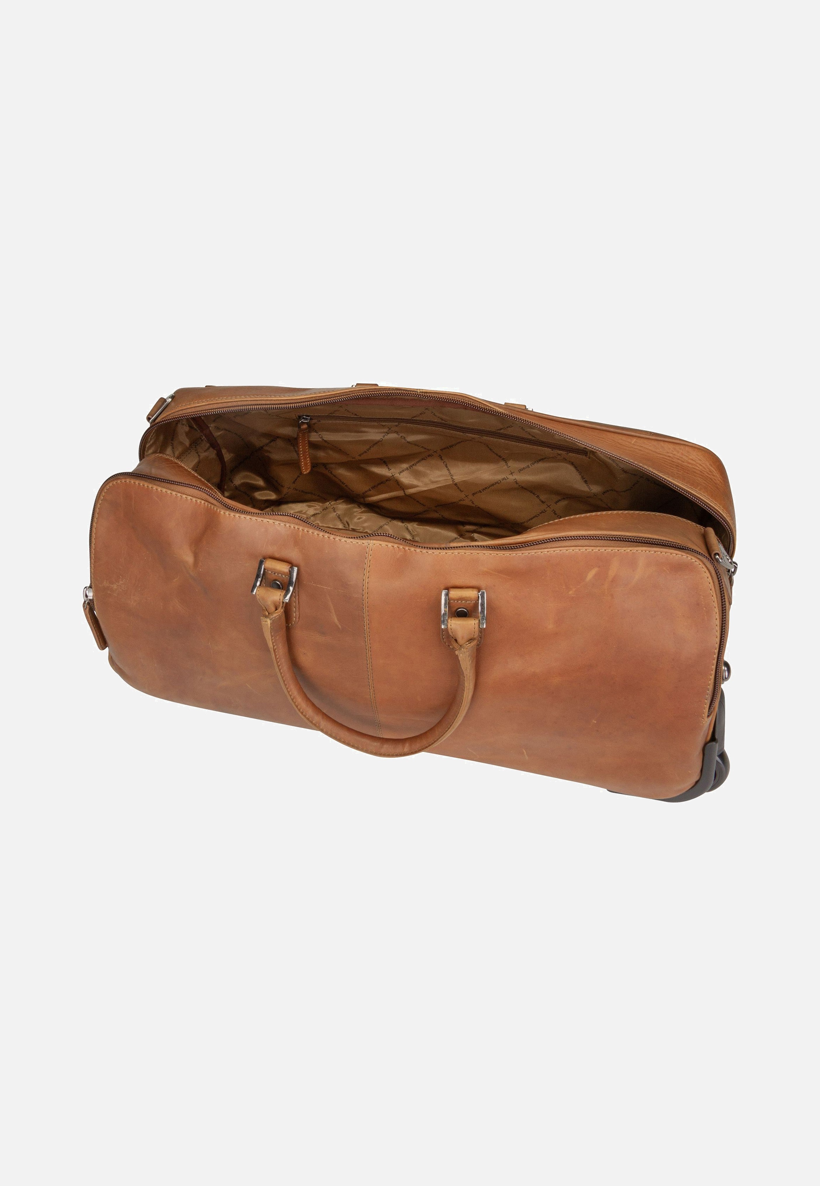 The Chesterfield Brand Jayven 0027 Cognac Reisetasche mit Rollen