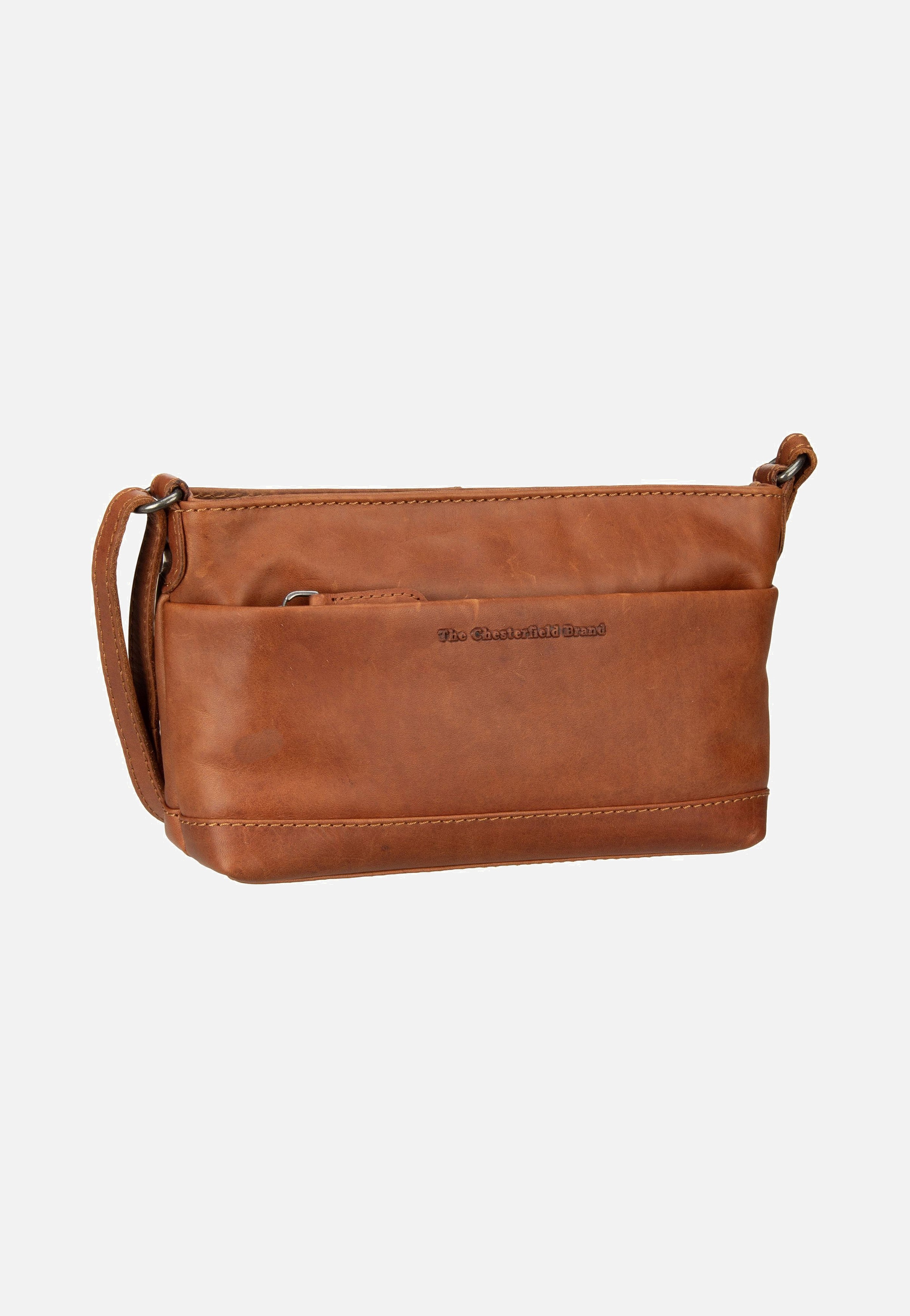 The Chesterfield Brand Klein Salerno 1210 Cognac Umhängetasche