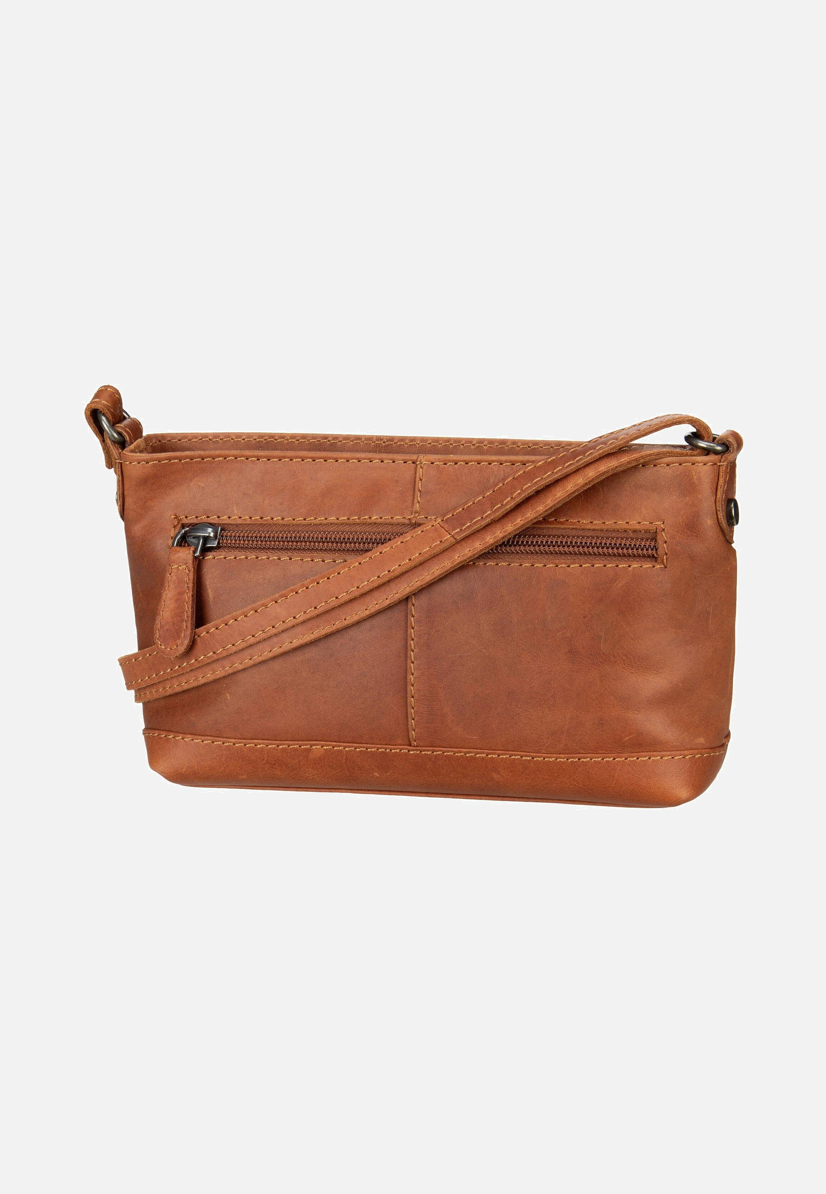 The Chesterfield Brand Klein Salerno 1210 Cognac Umhängetasche