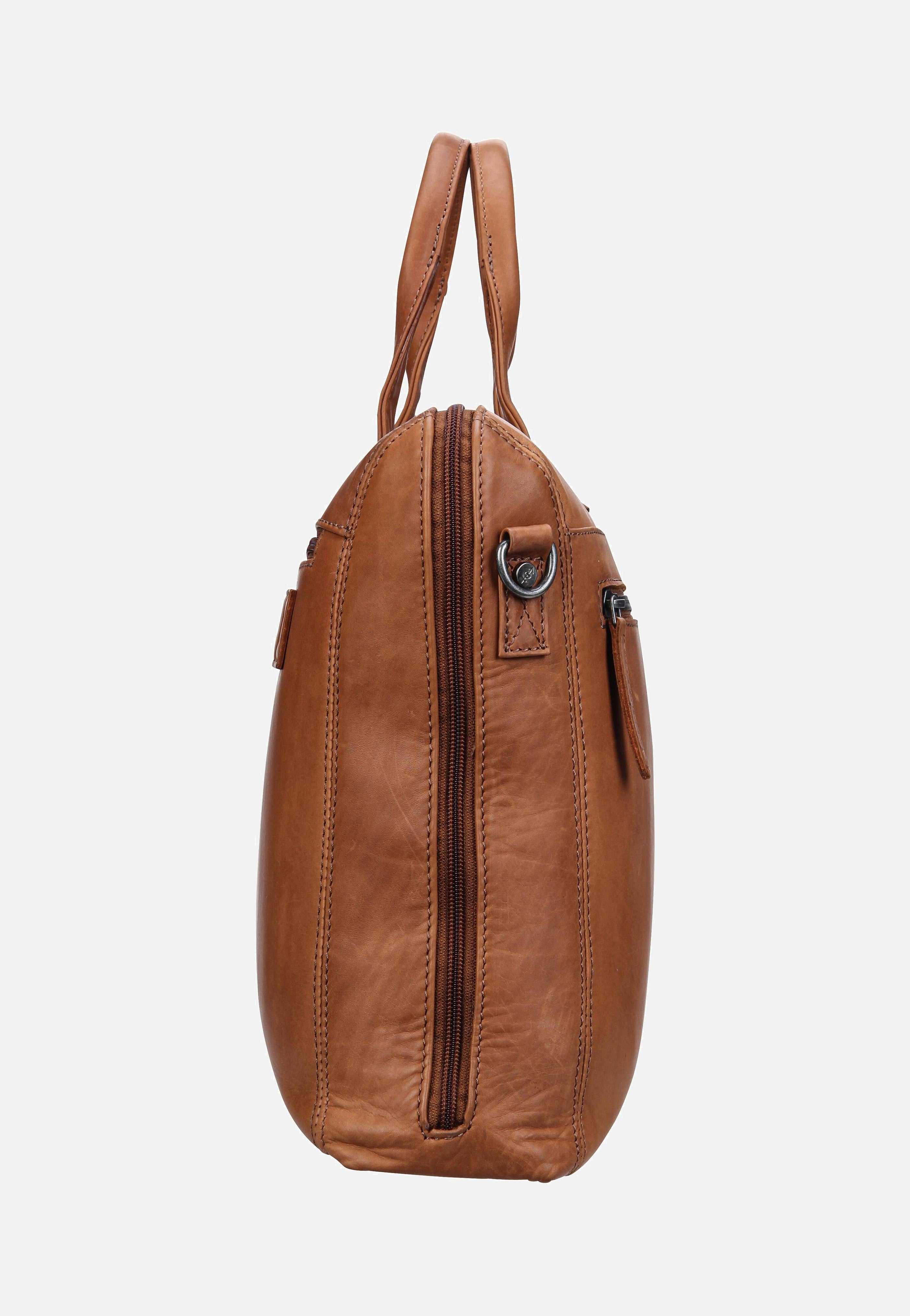 The Chesterfield Brand Levanto 1091 Cognac Aktentasche