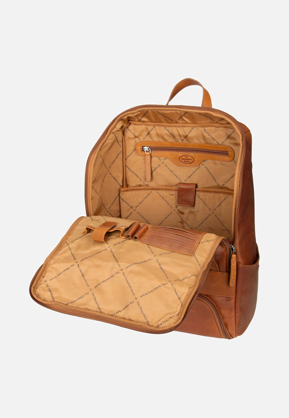 The Chesterfield Brand Rich 0517 Cognac Rucksack