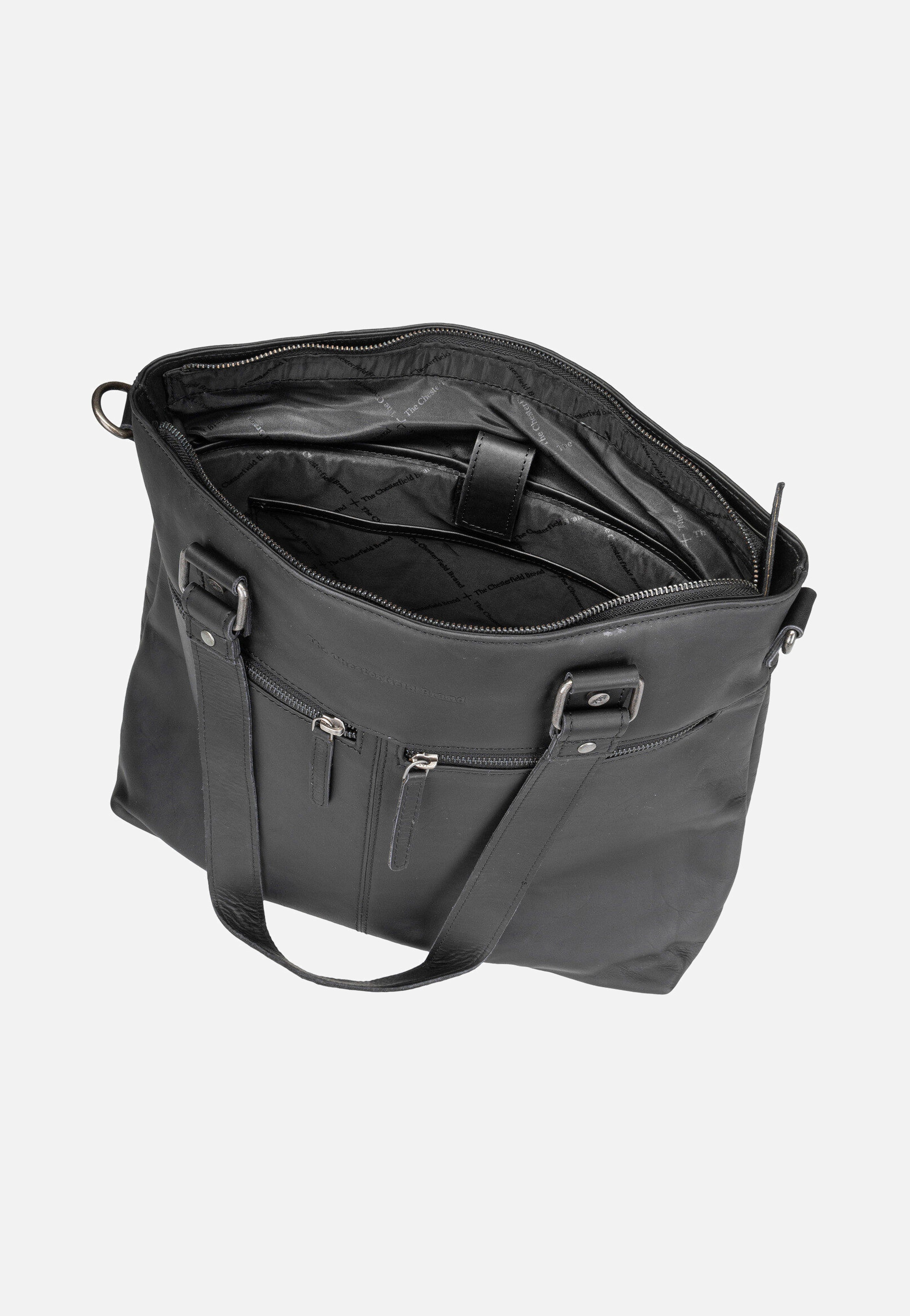The Chesterfield Brand Rome 0189 Black Shopper