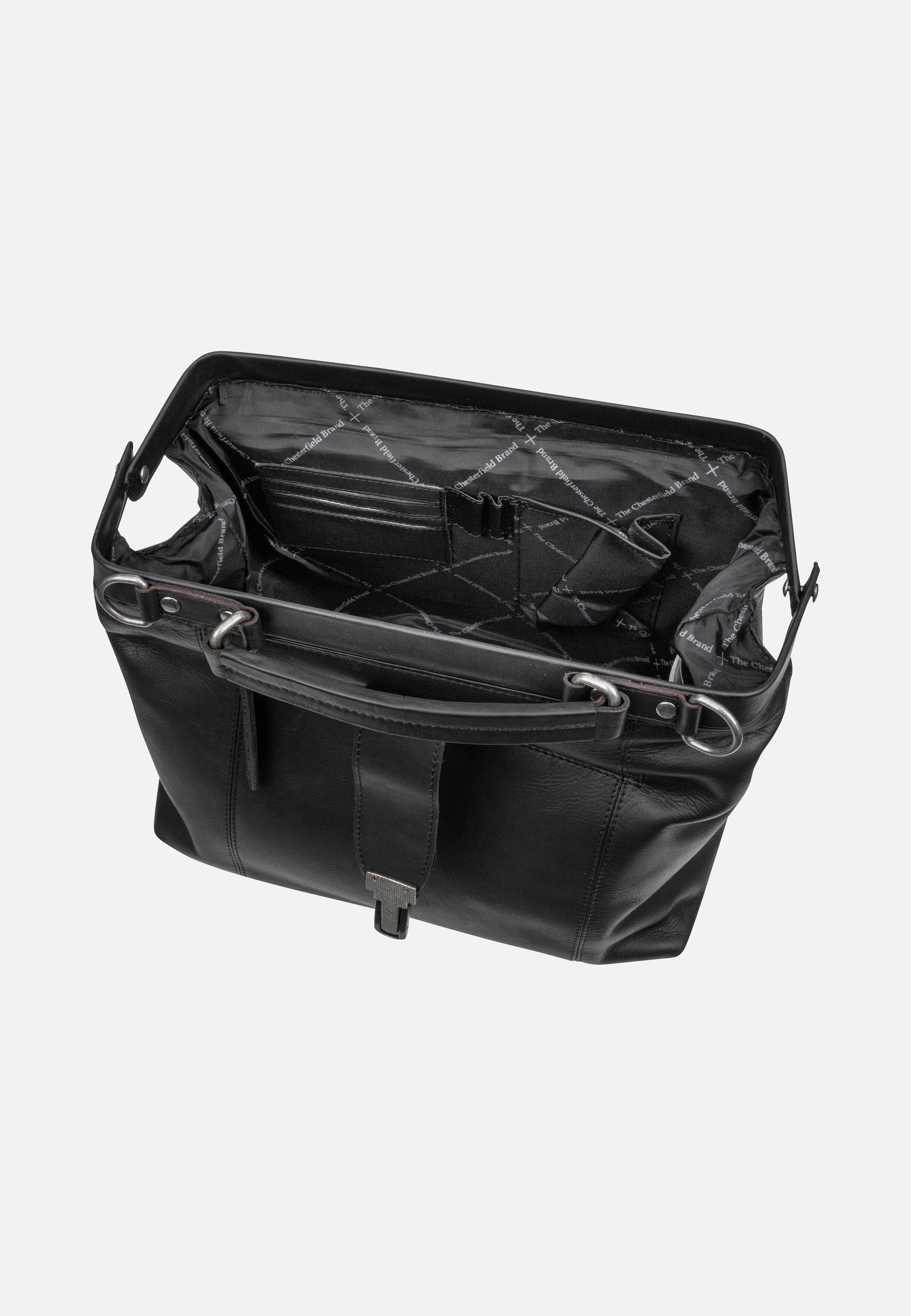 The Chesterfield Brand Shaun 1118 Black Bowling Bag