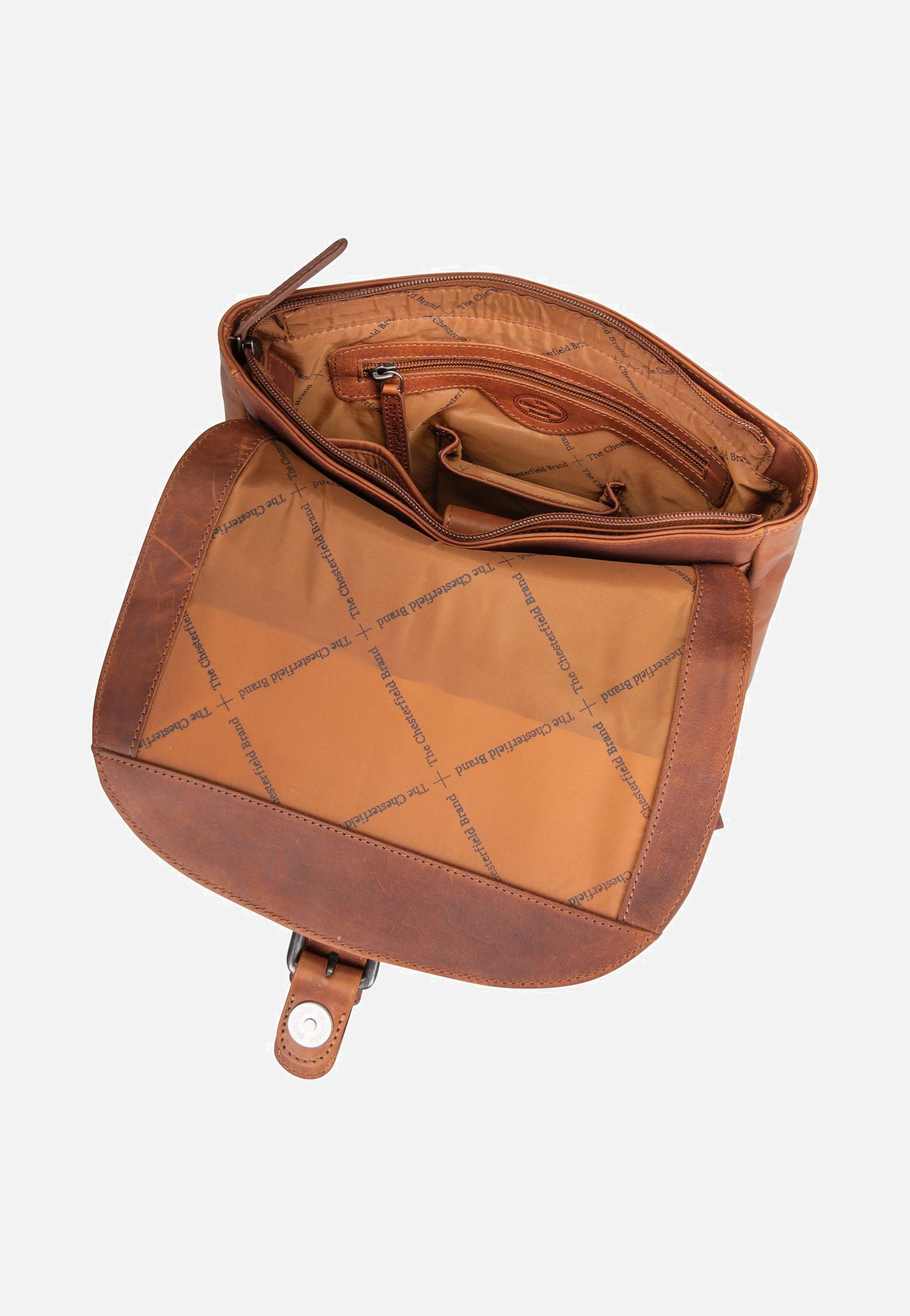 The Chesterfield Brand Vermont 0316 Cognac Backpack