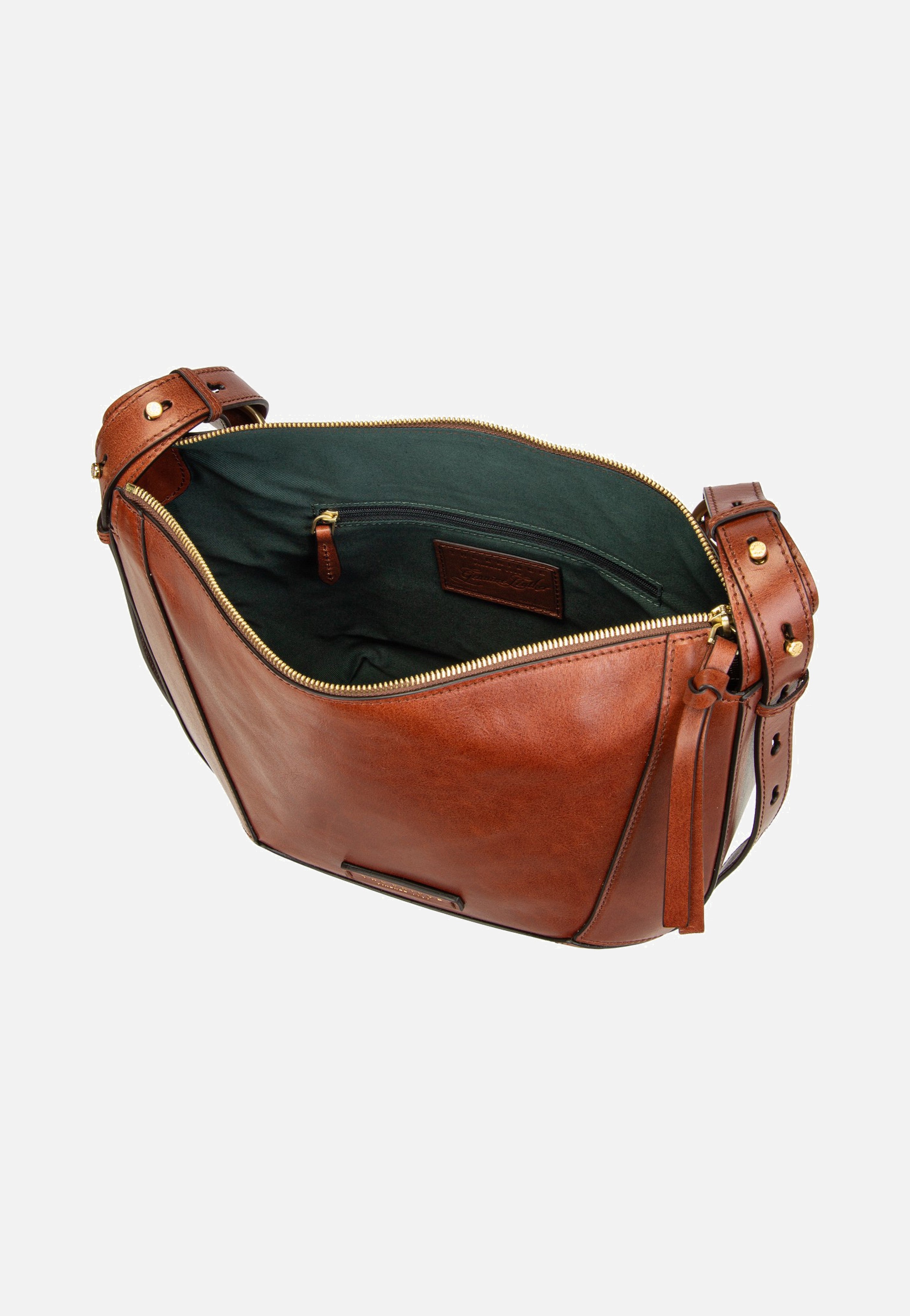 The Bridge Fedora Shoulder Marrone/Oro Hobo Bag
