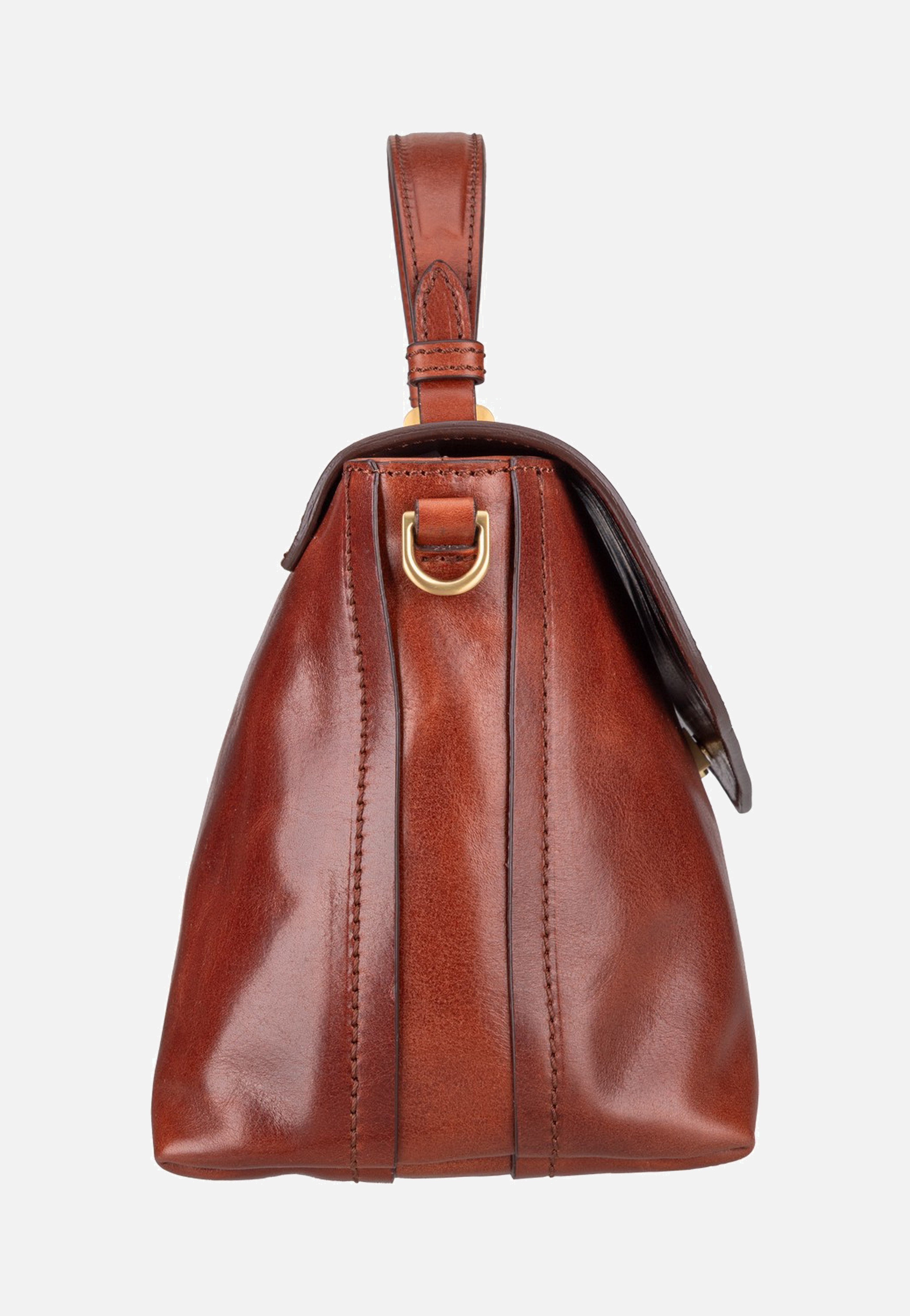 The Bridge Stodo Top Marrone/Oro Henkeltasche