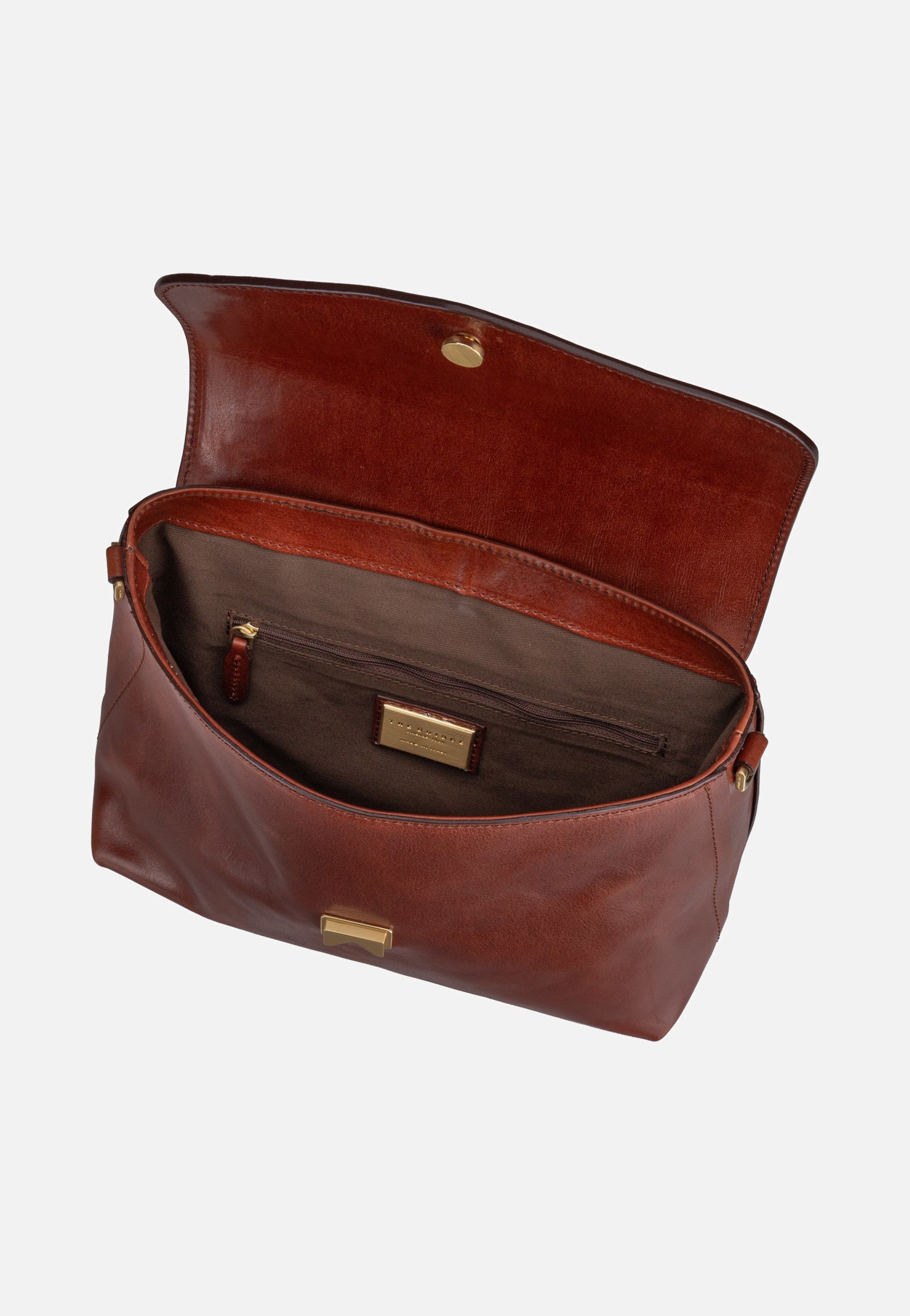 The Bridge Stodo Top Marrone/Oro Henkeltasche