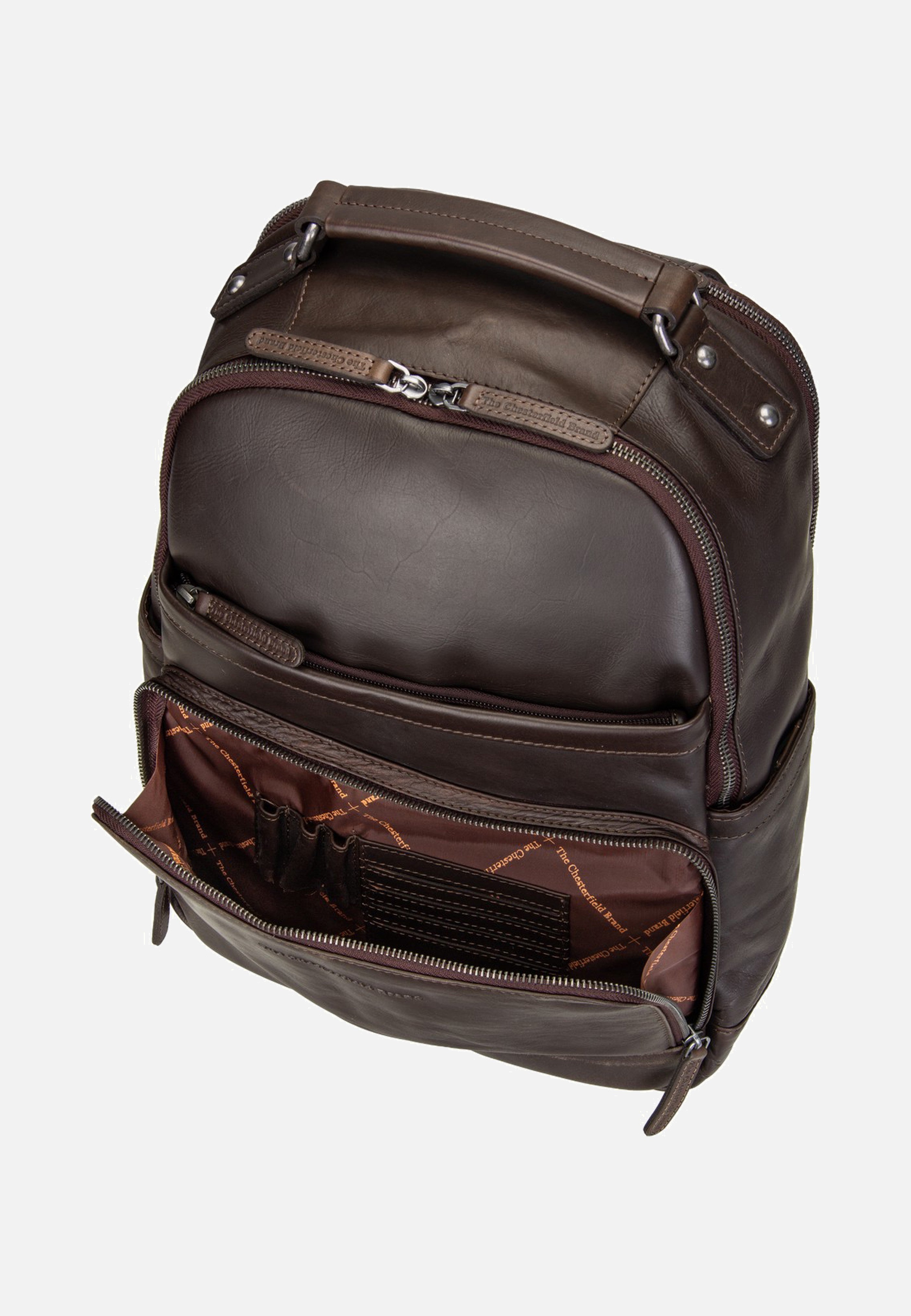 The Chesterfield Brand Austin 0184 Brown Backpack